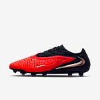 Nike Phantom 6 Low Elite Artificial-Grass Football Boot - Bright Crimson/Bright Crimson/Black