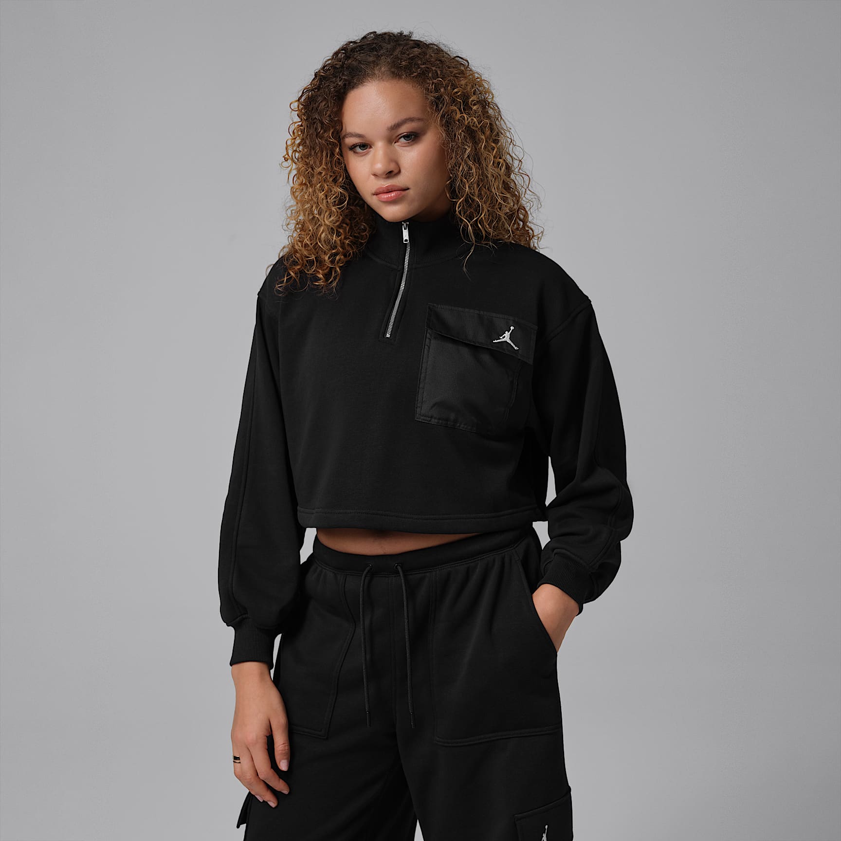 Jordan Brooklyn Fleece Women's 1/4-Zip Hike Mike Top