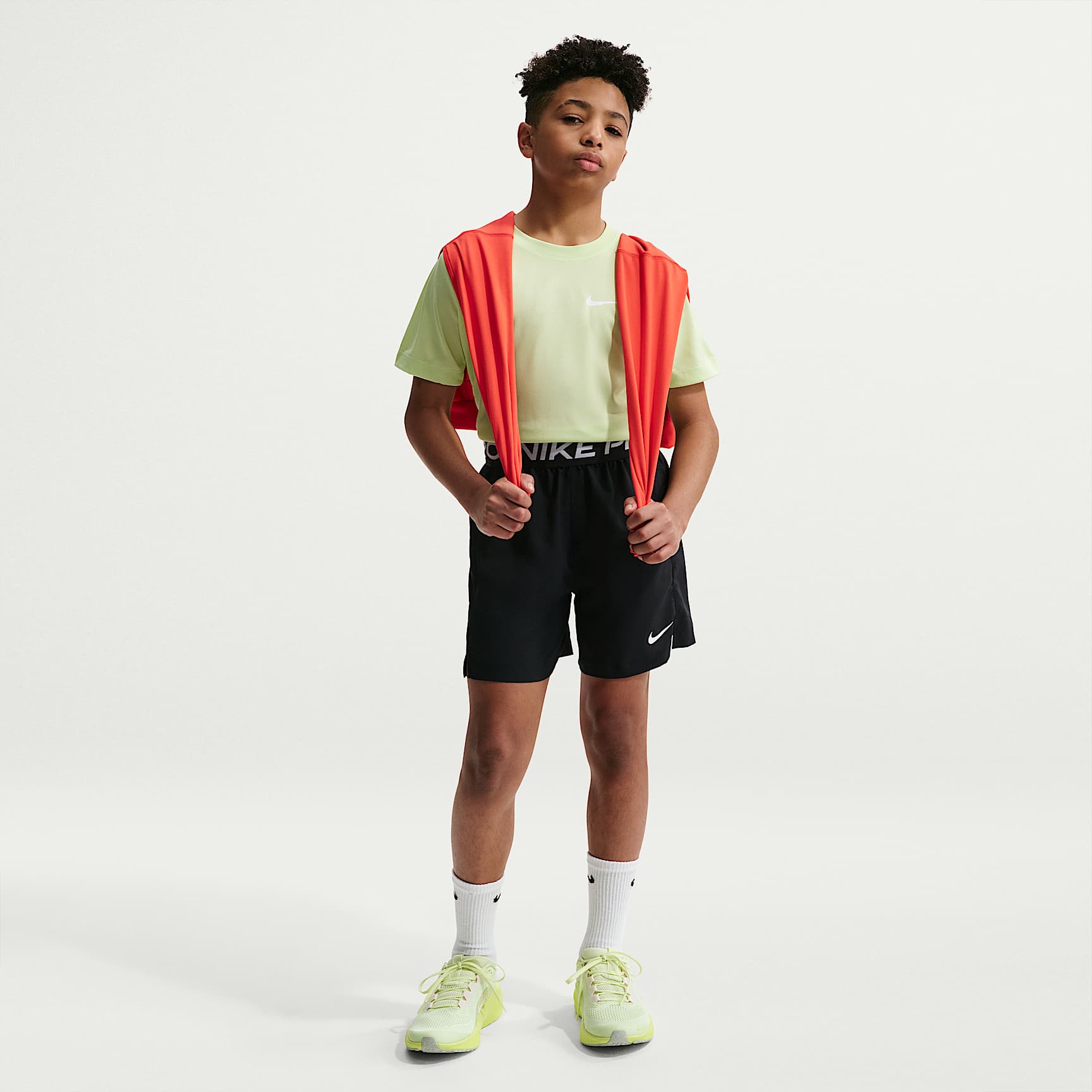 Nike Pro Older Kids' (Boys') Dri-FIT Training Shorts