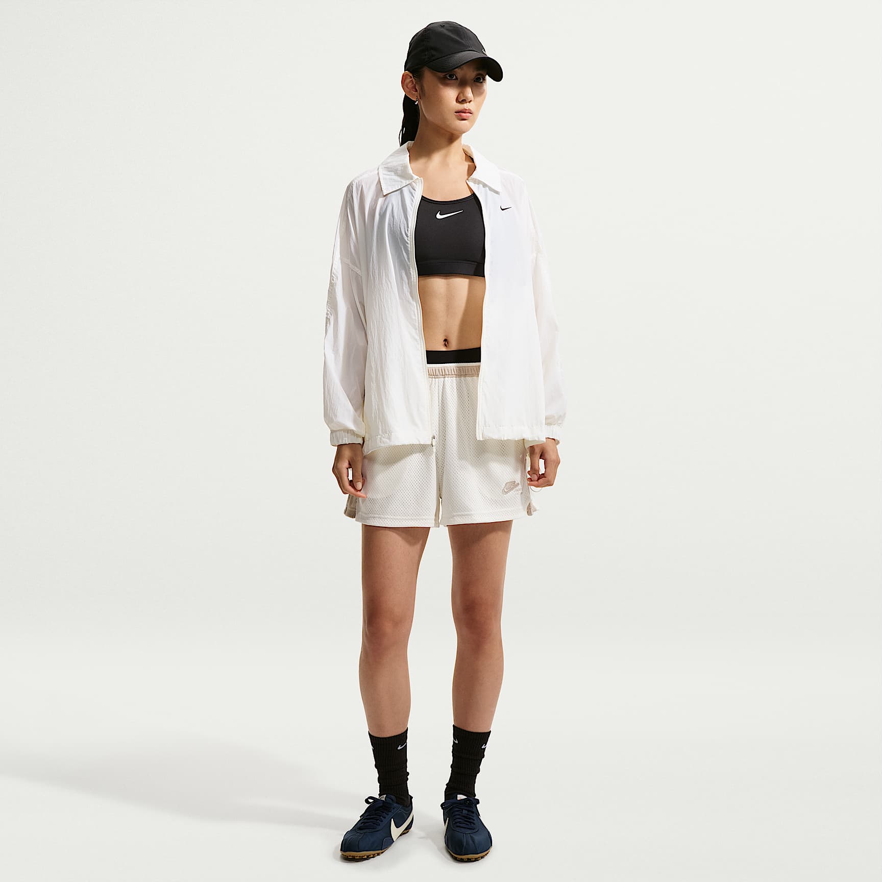 Nike Sportswear Women's Mid-Rise Mesh Shorts