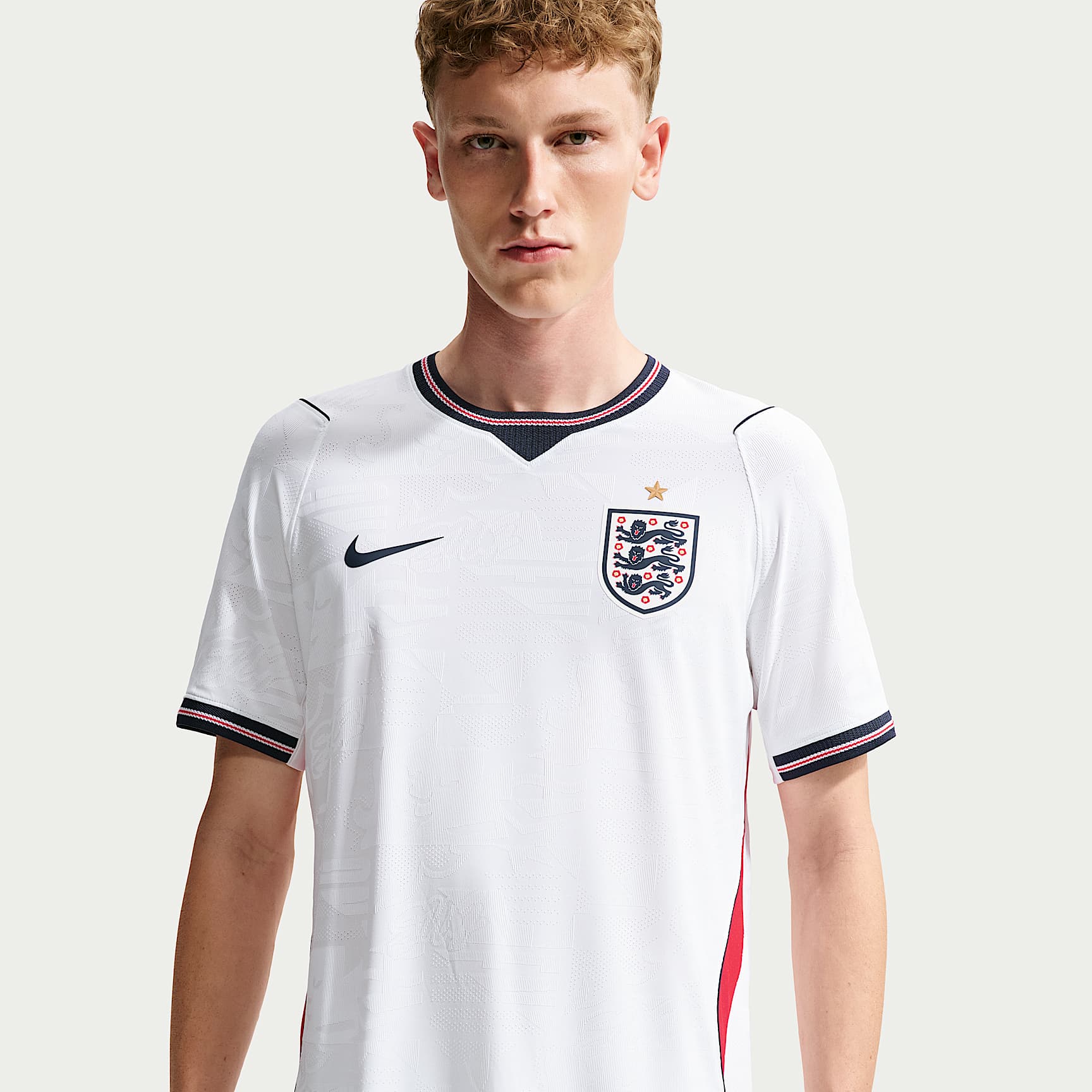 England National Team 2026 Match Home Men's Nike Aero-FIT Football Shirt