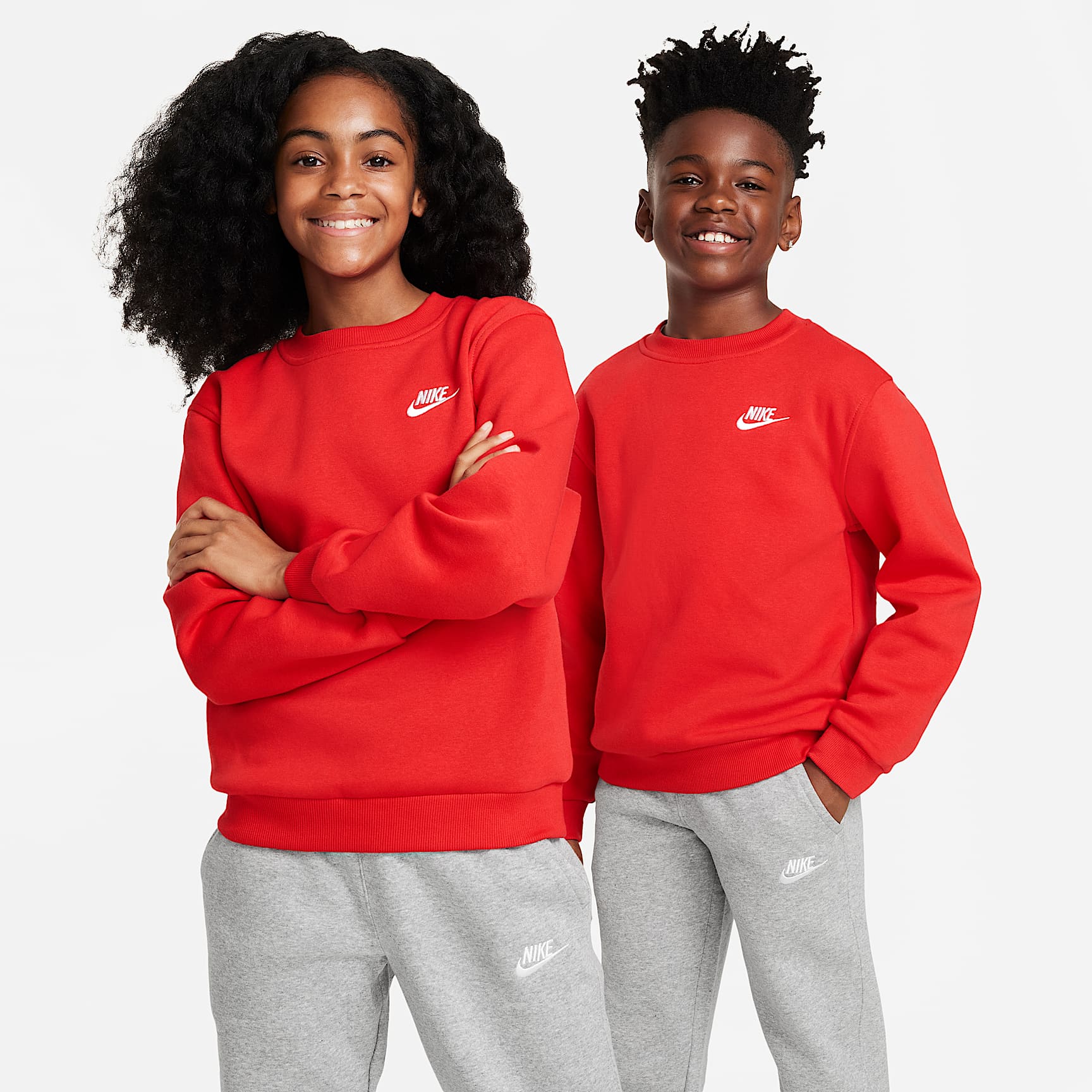 Nike Sportswear Club Fleece Older Kids' Sweatshirt