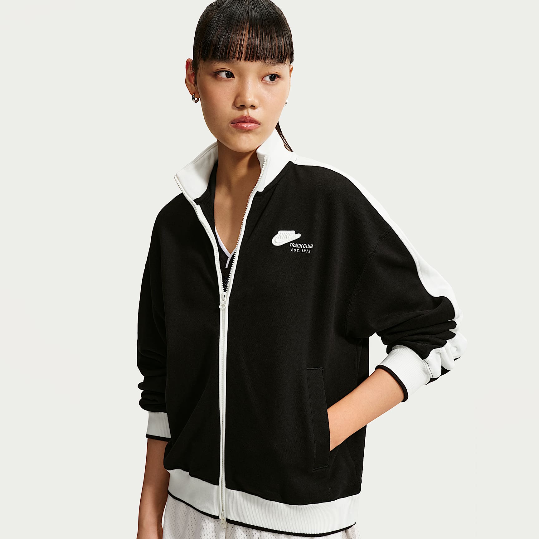 Nike Studio Fleece Lightweight 'French Terry' Women's Tracksuit Jacket