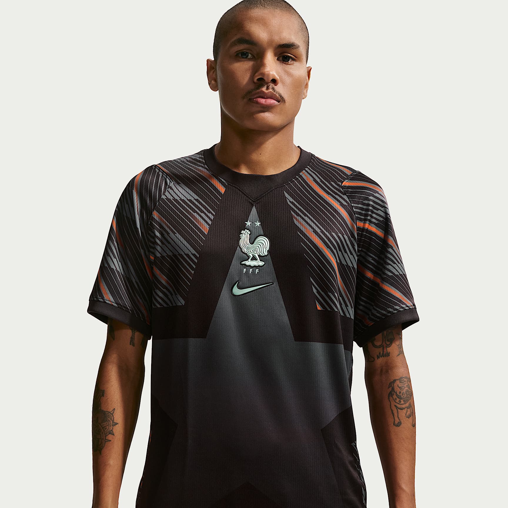 FFF 2026 Stadium Goalkeeper Men's Nike Dri-FIT Football Replica Short-Sleeve Shirt