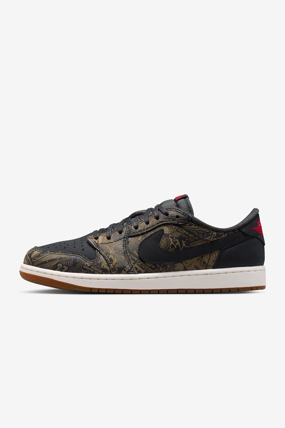 【NIKE公式】エア ジョーダン 1 LOW OG "Laser" 'Black and Varsity Red' (IV6750-001) 発売日