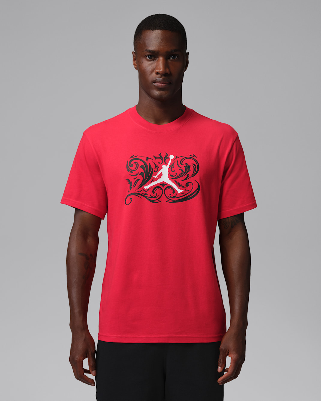 Jordan Sport Men's Dri-FIT Graphic T-Shirt - University Red/White