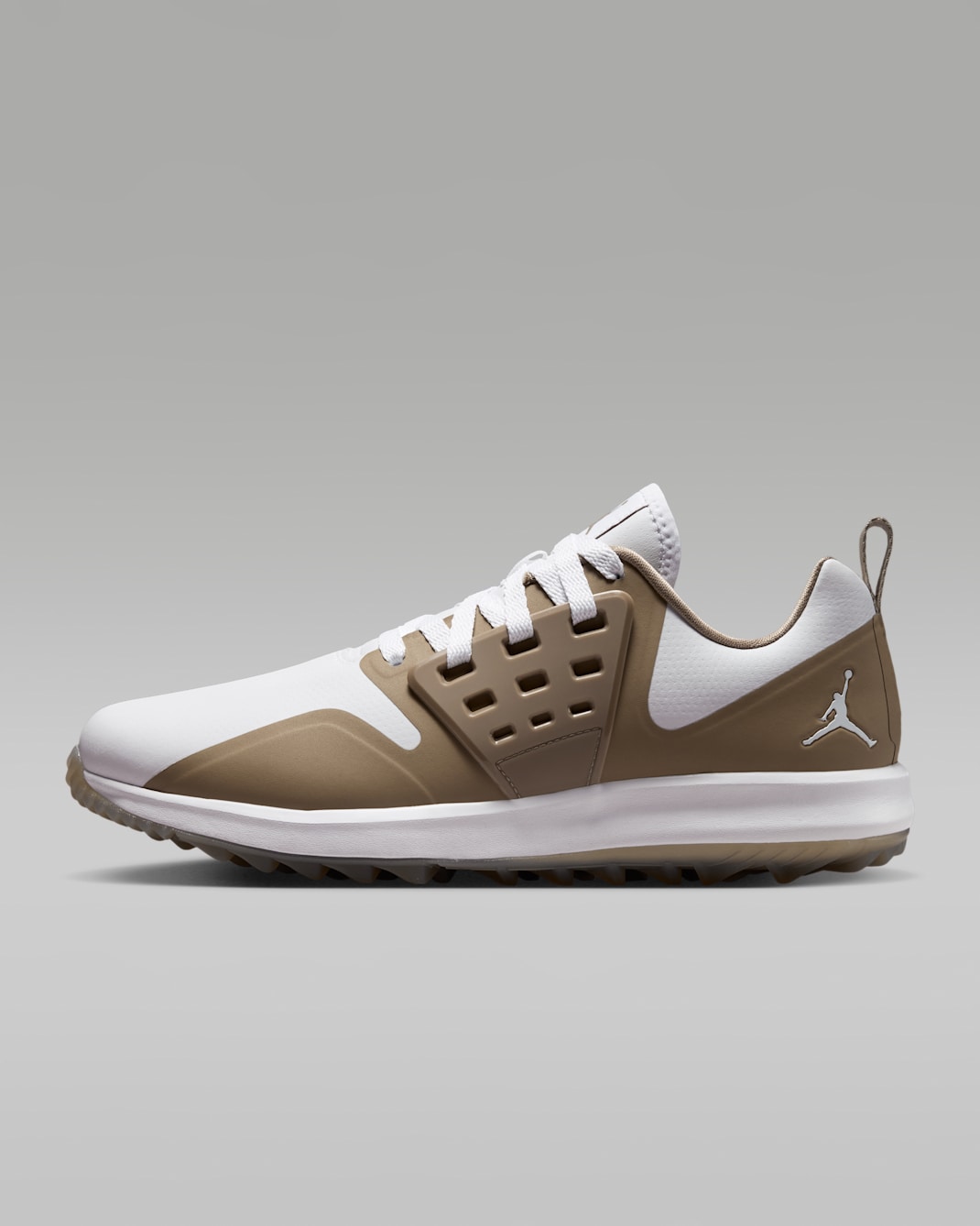 Jordan Grind Golf Shoes - White/Khaki/White