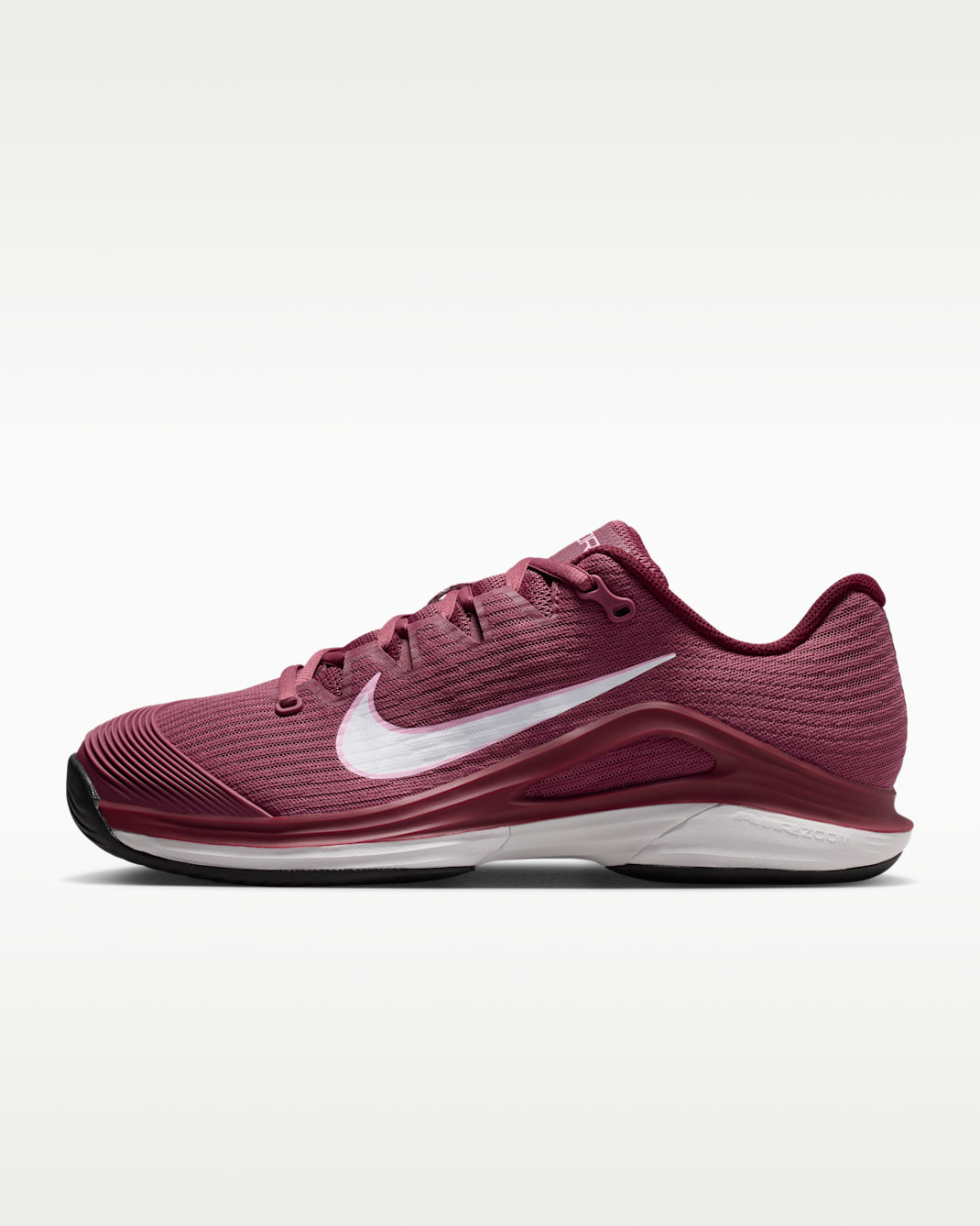 Nike Vapor 12 Women's Hard Court Tennis Shoes - Pink Smoke/Vast Grey/Black/White