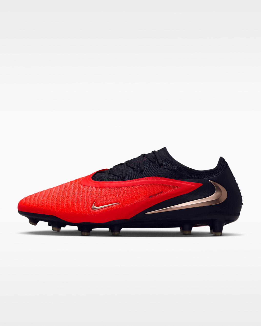 Nike Phantom 6 Low Elite Artificial-Grass Football Boot - Bright Crimson/Bright Crimson/Black
