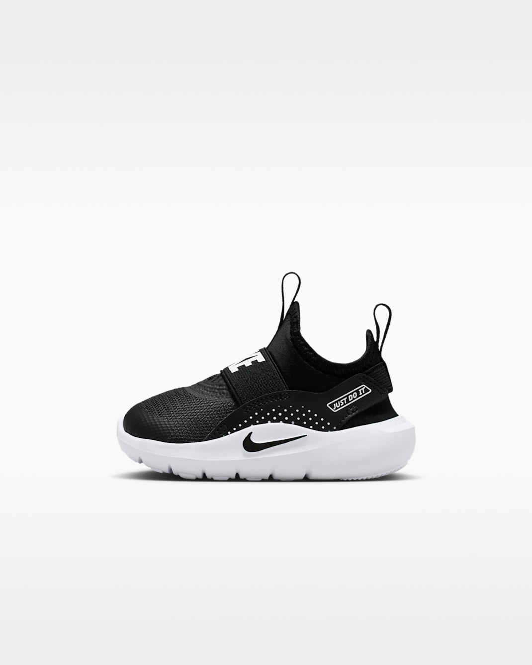 Nike Flex Runner 4 Baby/Toddler Shoes - Black/White/White/Black