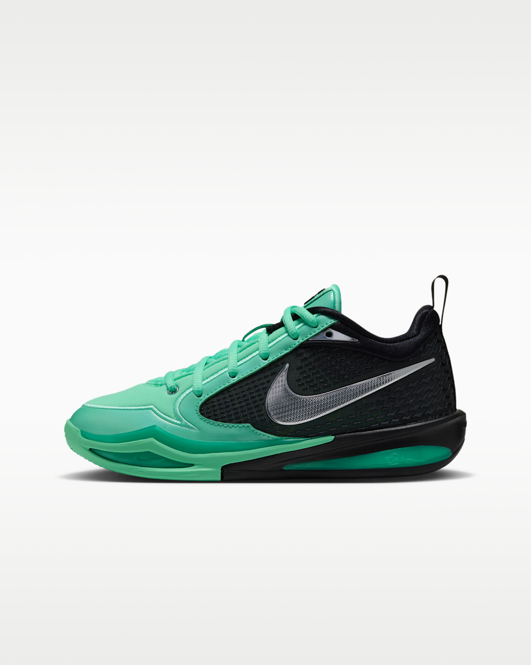 Sabrina 4 'Limelight Glow' Older Kids' Basketball Shoes - Green Glow/Black/Volt/Metallic Silver