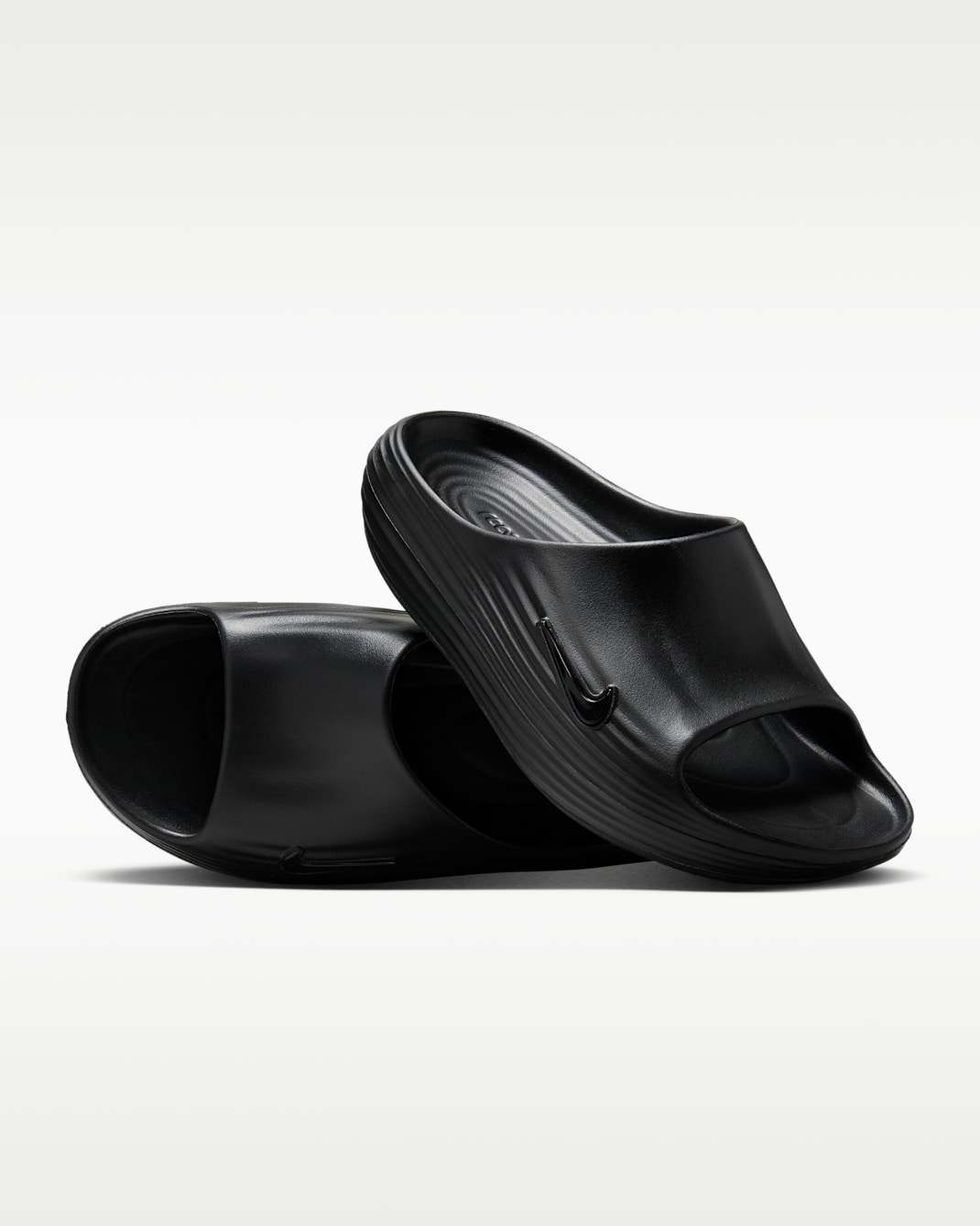 Nike ReactX Rejuven8 Men's Slides - Black/Black/Black