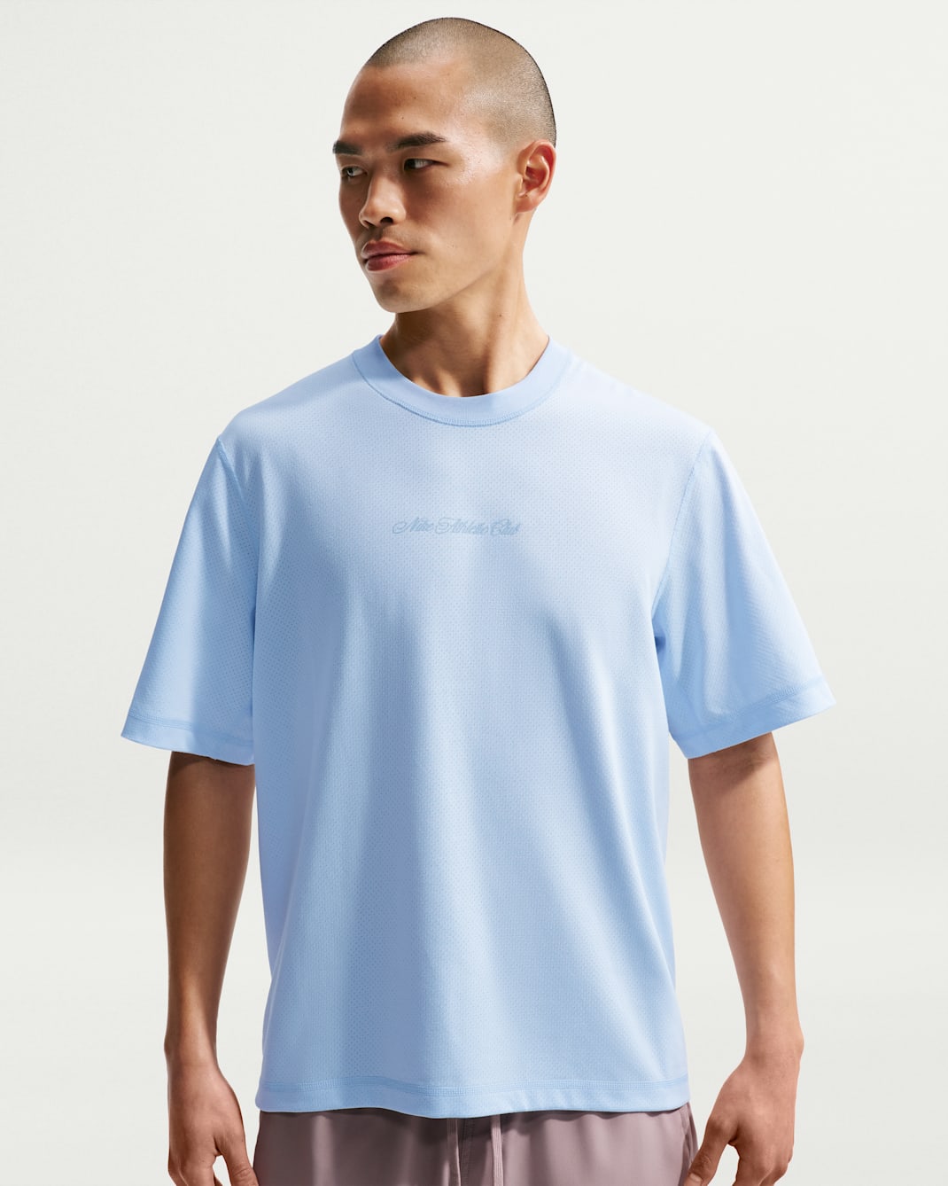 Nike Primary Men's N.A.C. Training T-Shirt - Hydrogen Blue/Light Armoury Blue
