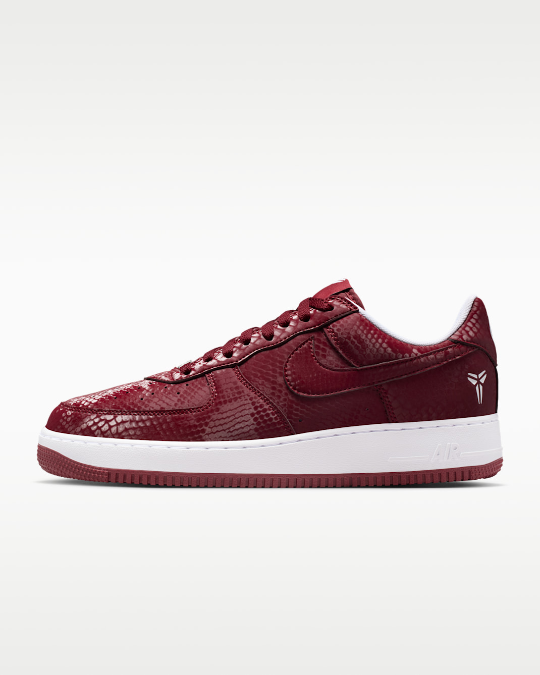 Kobe Air Force 1 Low Men's Shoes - Team Red/White