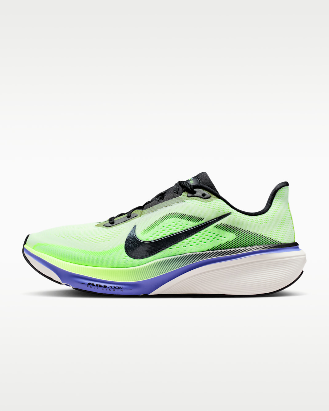 Nike Pegasus 42 Men's Road-Running Shoes - Volt Tint/Sapphire/Lime Blast/Black Spruce