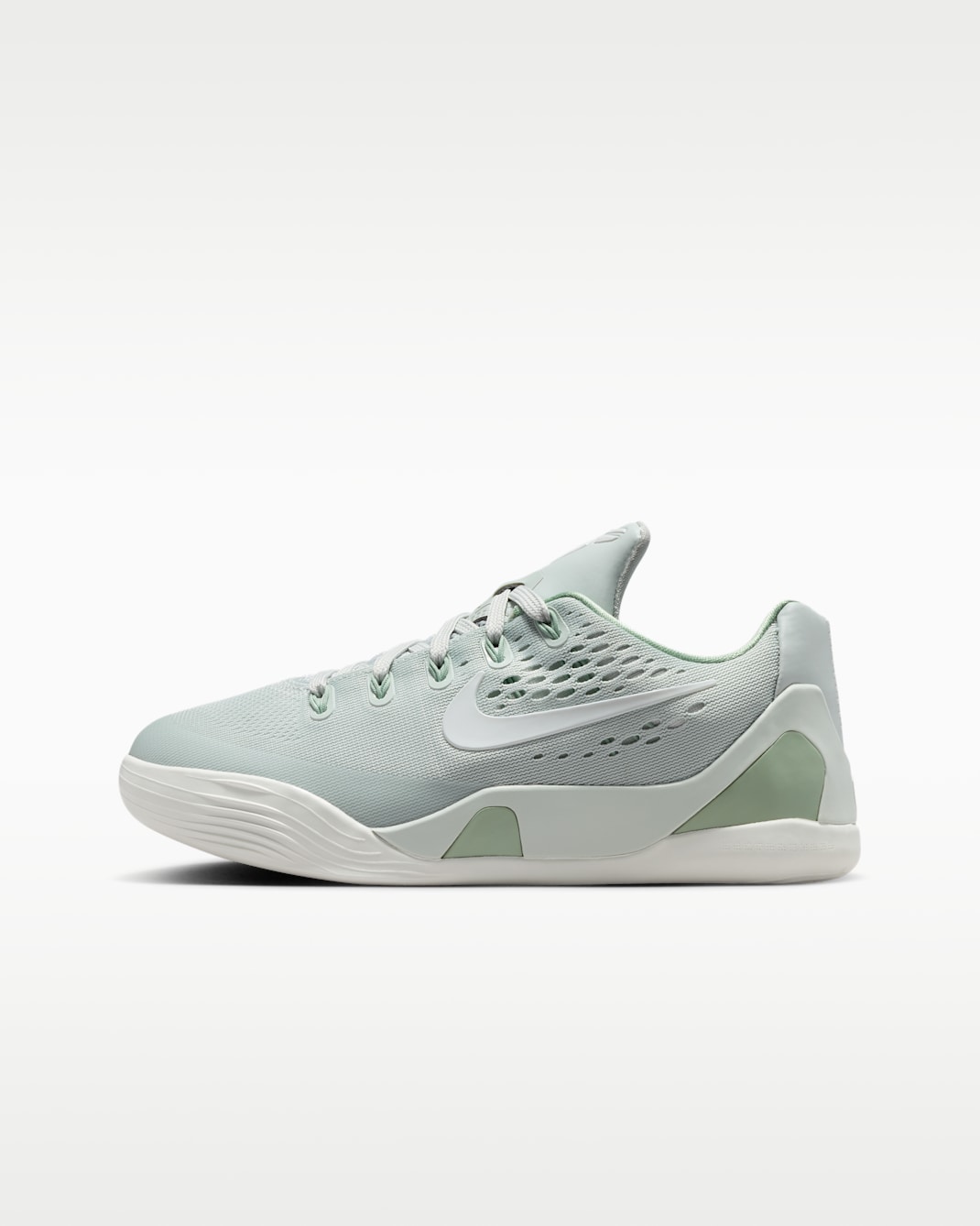 Kobe IX Low EM Older Kids' Basketball Shoes - Light Silver/Summit White/Steam