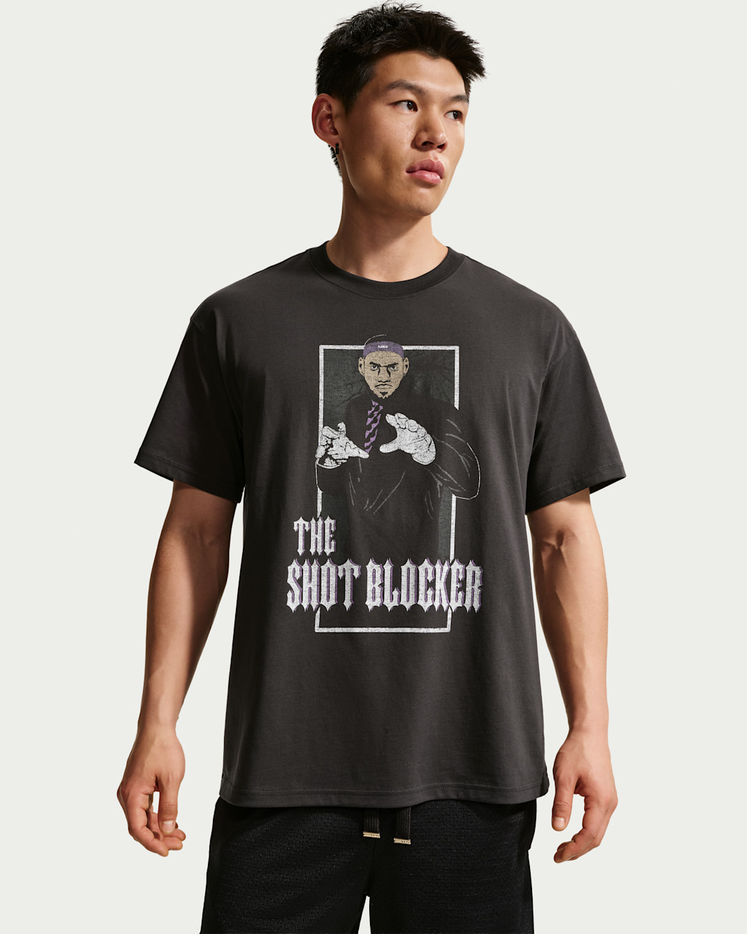 LeBron 'Hurt Feelings' Nike Men's Basketball T-Shirt - Off-Noir