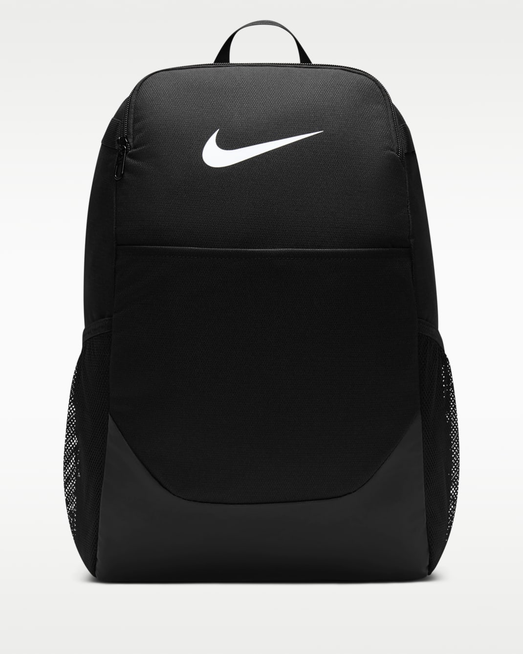 Nike Brasilia Backpack (Medium, 24L) - Black/Black/White