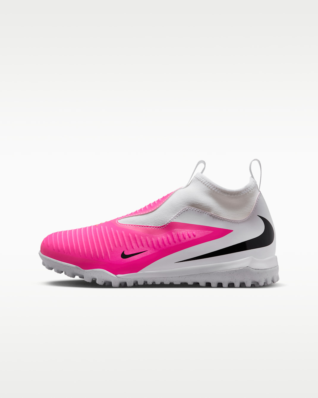 Nike Jr. Phantom 6 High Academy Older Kids' Turf Football Shoes - Multi-Colour/Black