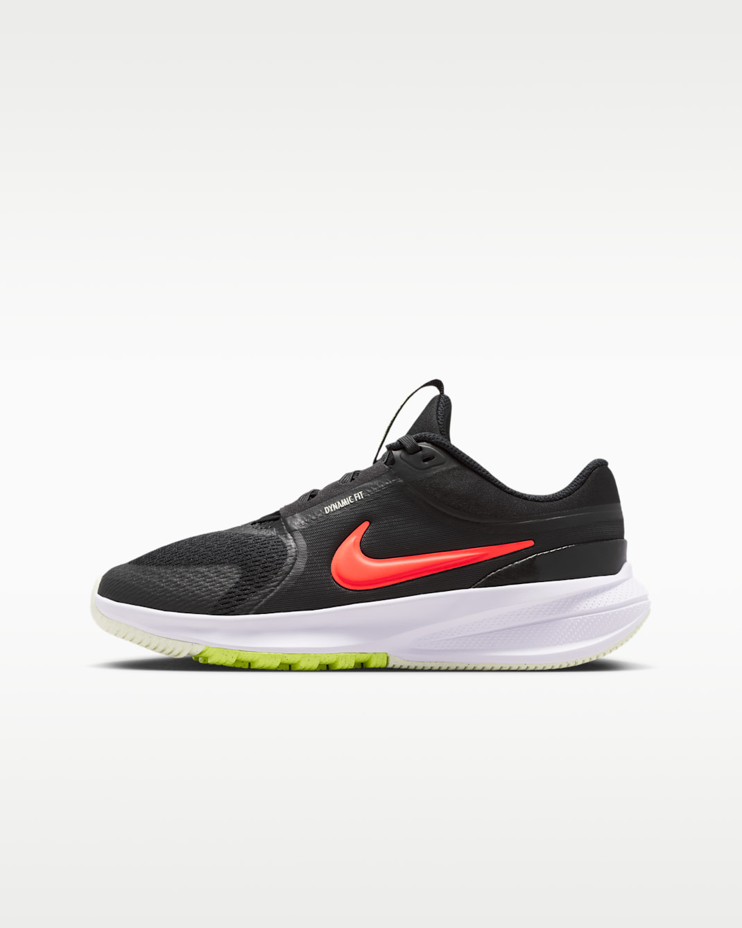 Nike Star Runner 5 Older Kids' Running Shoes - Black/Anthracite/Volt Tint/Bright Crimson