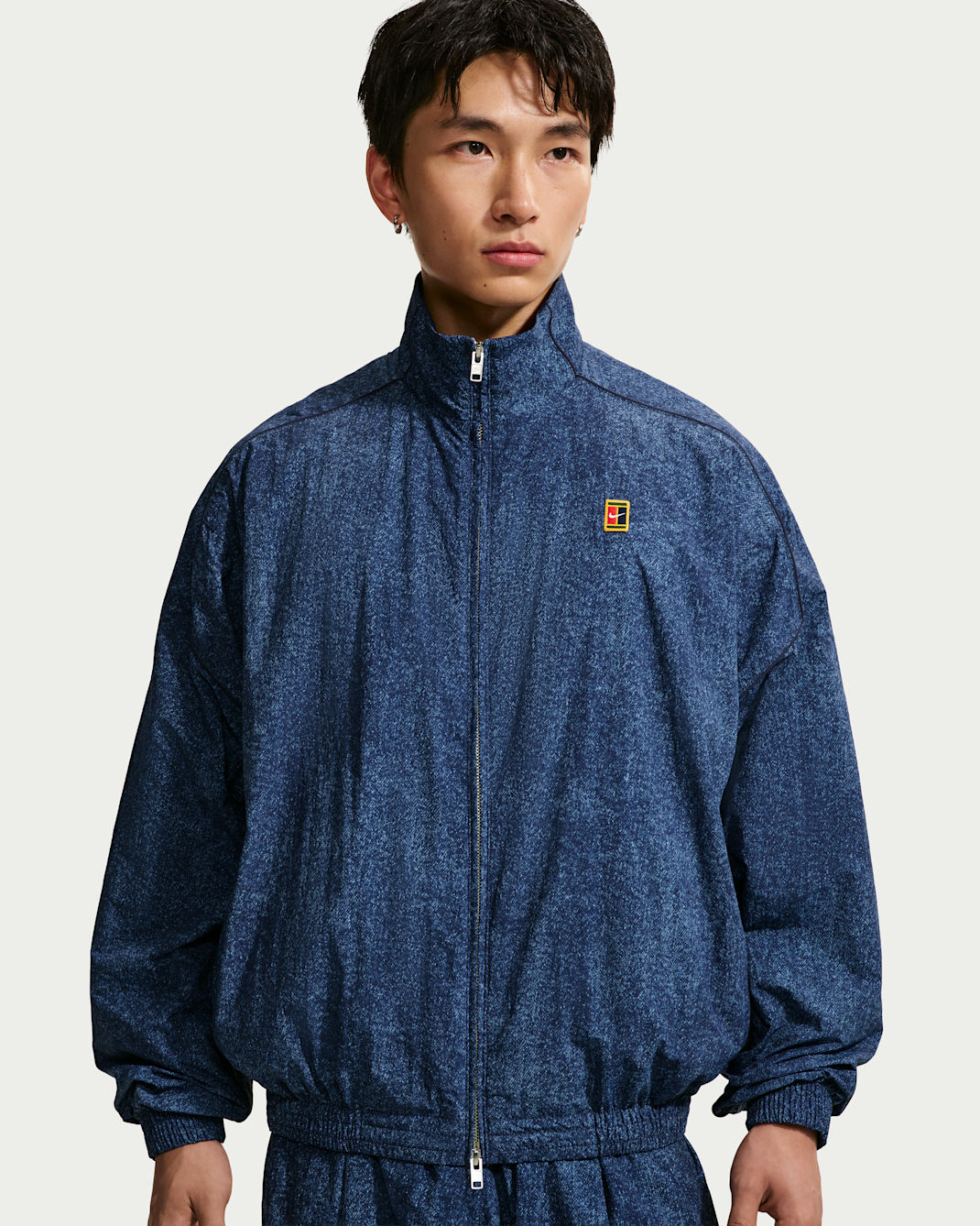 Nike Club Rules Men's Full-Zip Jacket - Work Blue/Obsidian/Obsidian