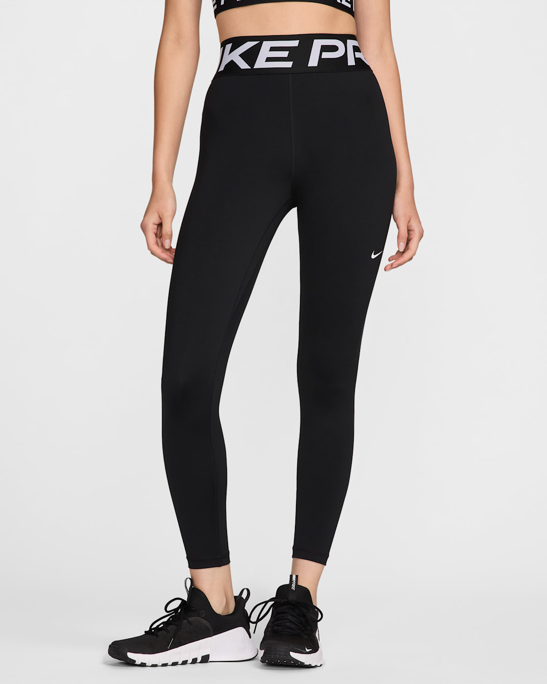Nike Pro Sculpt Women's High-Waisted Full-Length Leggings - Black/White