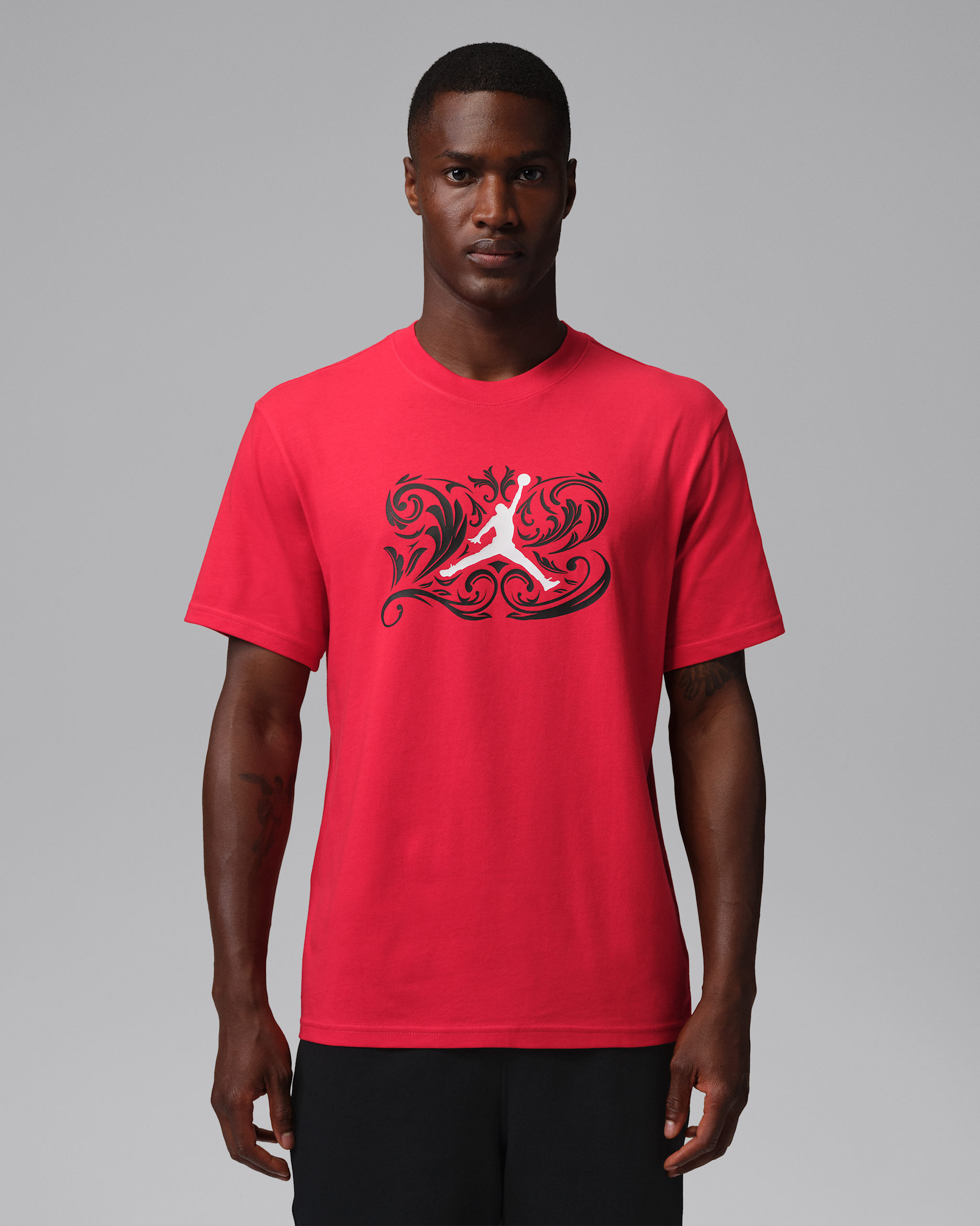 Jordan Sport Men's Dri-FIT Graphic T-Shirt - University Red/White