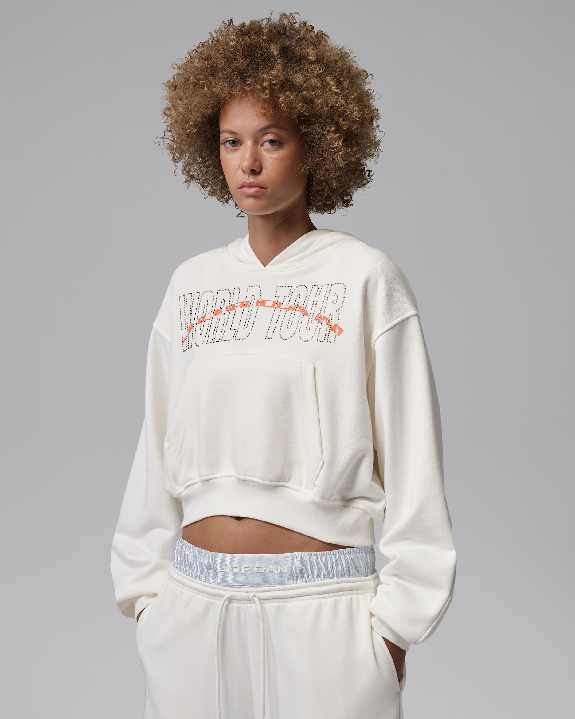 Jordan Brooklyn Fleece Women's Pullover Hoodie - Sail