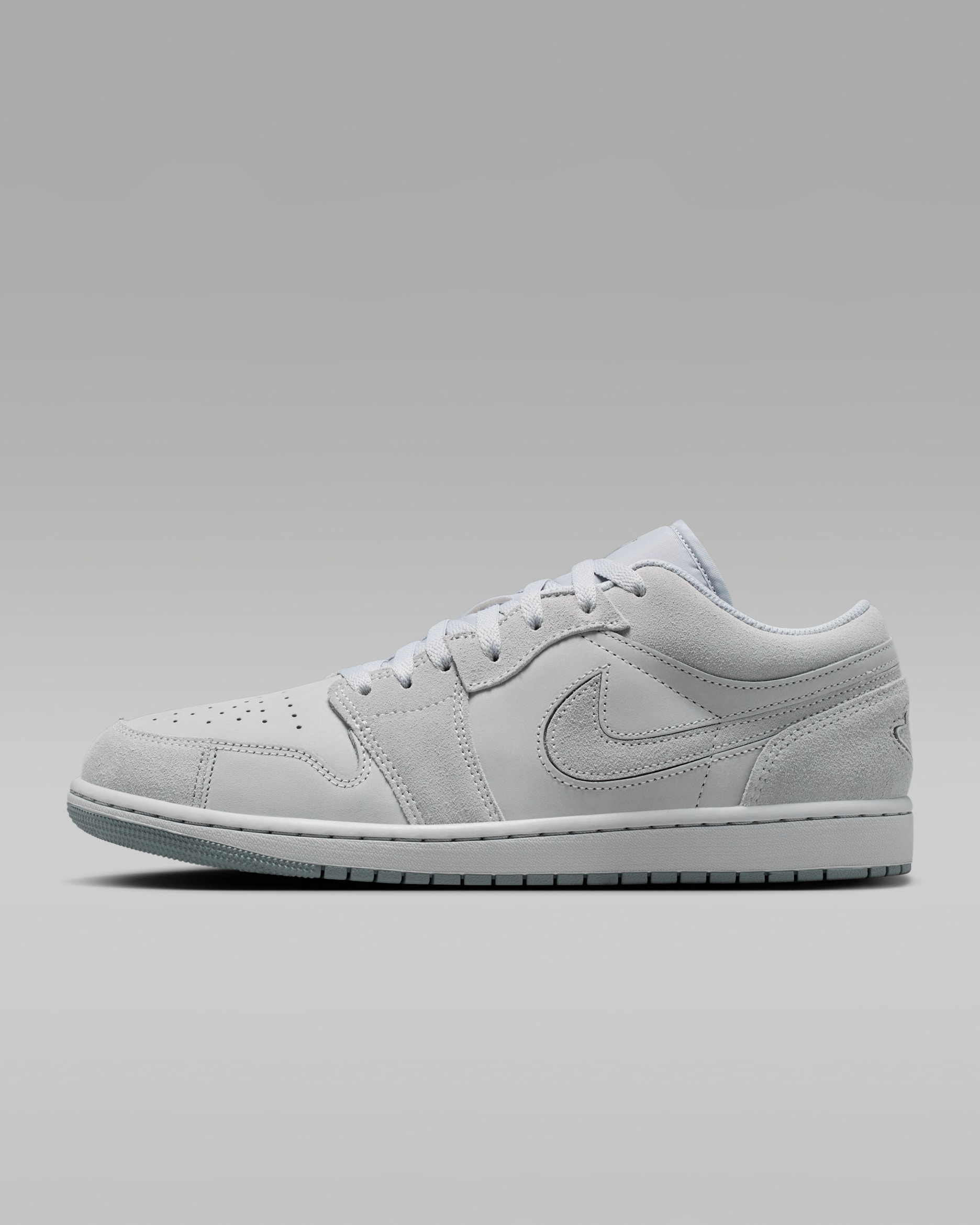 Air Jordan 1 Low SE Craft Men's Shoes - Wolf Grey/Smoke Grey/Lemon Wash/Wolf Grey
