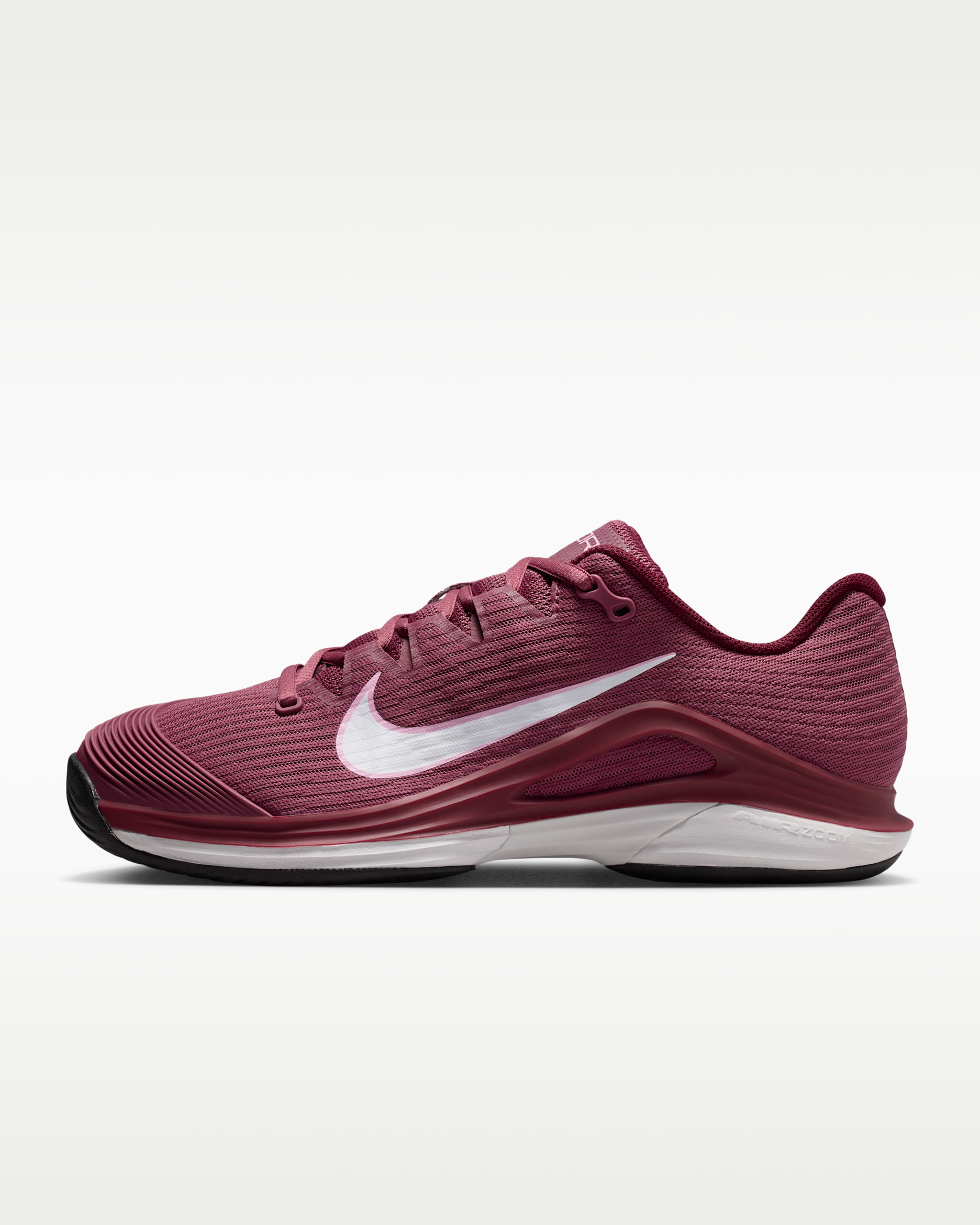 Nike Vapor 12 Women's Hard Court Tennis Shoes - Pink Smoke/Vast Grey/Black/White