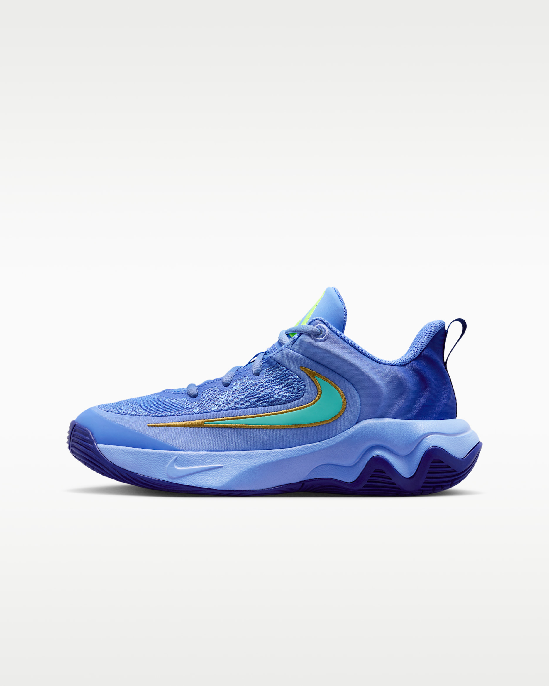 Giannis Immortality 4 Older Kids' Basketball Shoes - Royal Pulse/Deep Royal/Volt/Hyper Turquoise