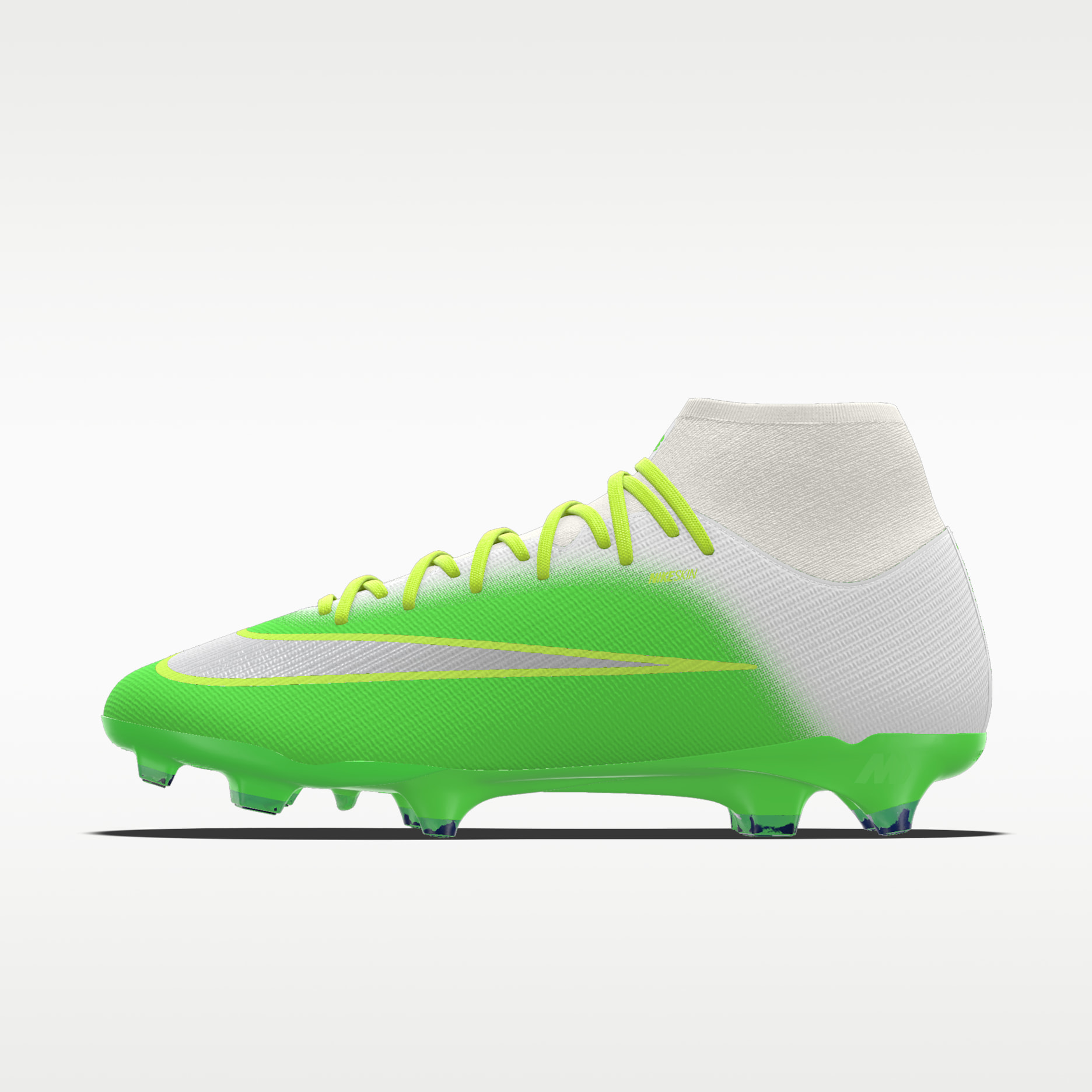 Nike Mercurial Superfly 11 Academy By You Custom Firm-Ground High-Top Football Boots - Multi-Colour/Multi-Colour