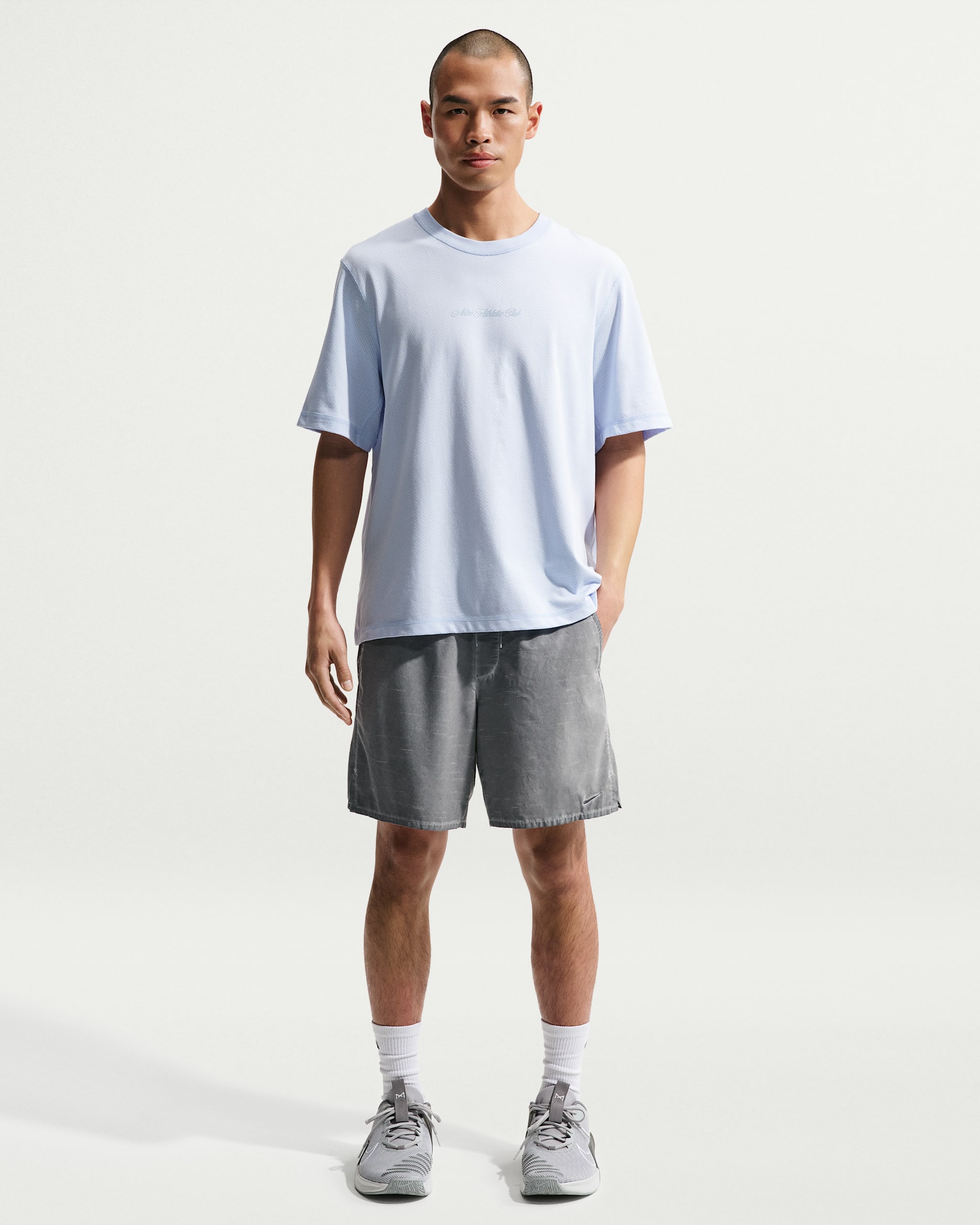 Nike Unlimited Men's N.A.C. 18cm (approx.) Training Shorts - Smoke Grey/Smoke Grey/Smoke Grey