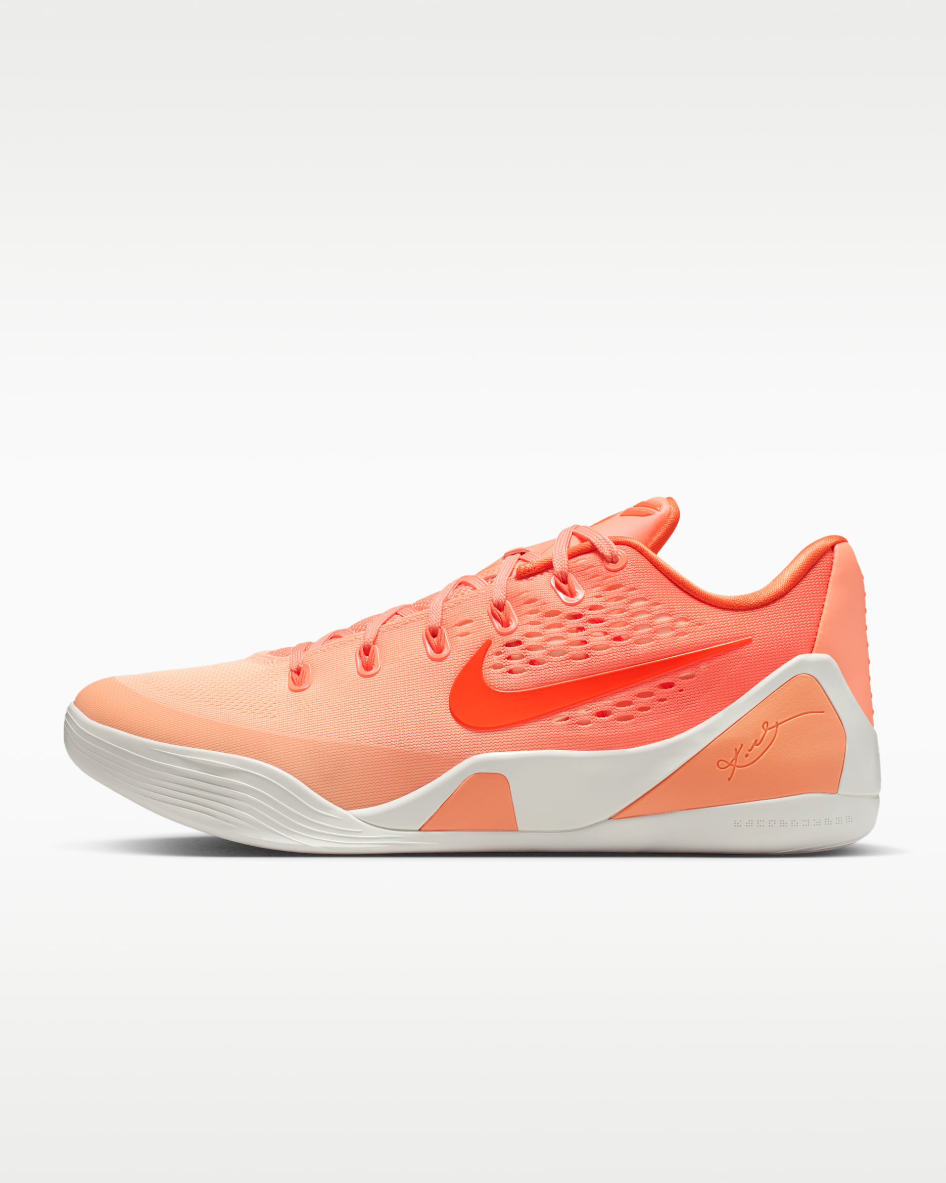 Kobe 9 Low Protro Basketball Shoes - Orange Frost/Brilliant Orange/Summit White/Ice Peach