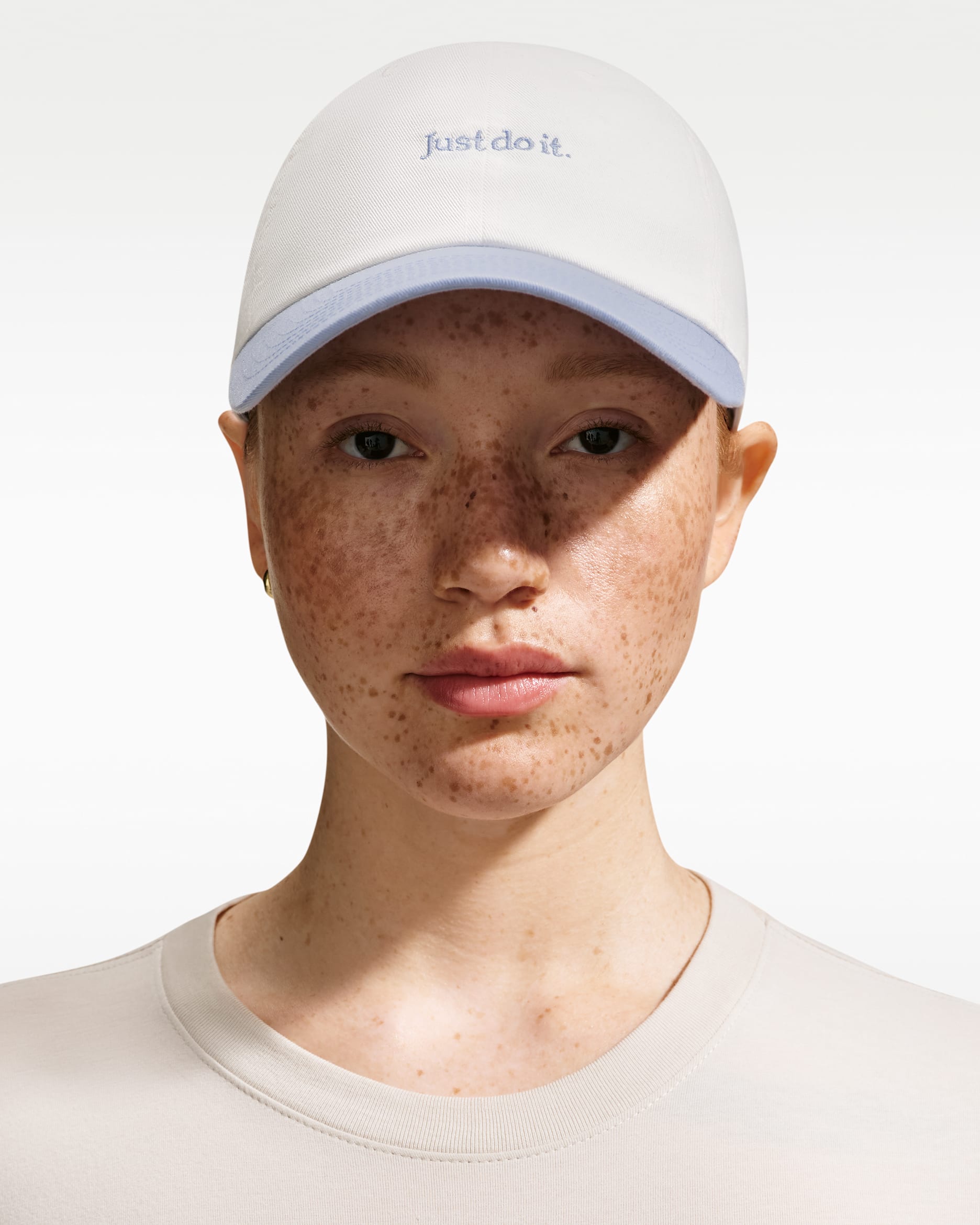 Nike Club Unstructured JDI Cap - Sail/Hydrogen Blue/Hydrogen Blue