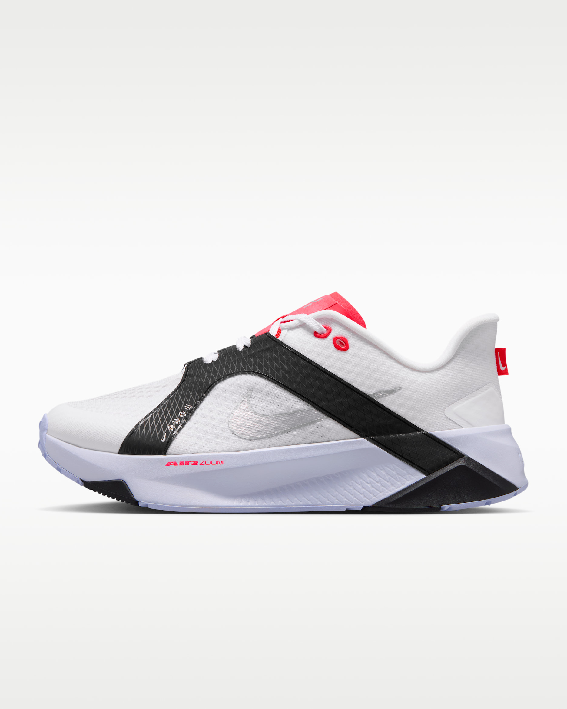 Nike Hybrid RN Men's Training Shoes - White/Black/Laser Crimson/Metallic Silver