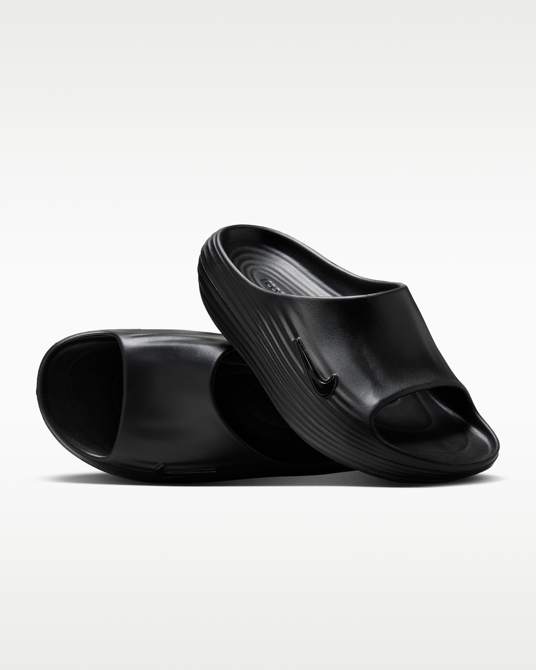Nike ReactX Rejuven8 Men's Slides - Black/Black/Black