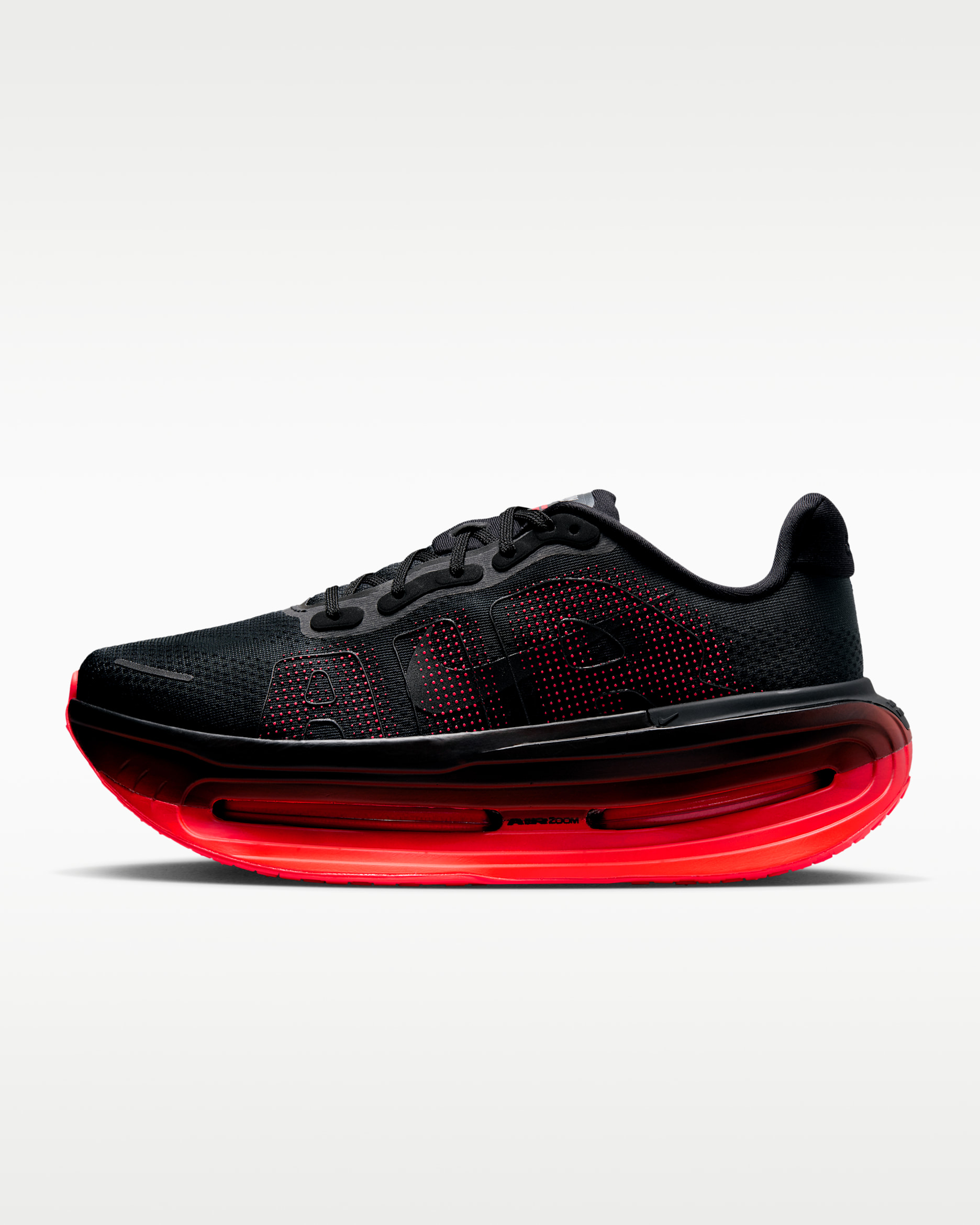 Nike Vomero Premium Men's Road Running Shoes - Black/Bright Crimson/Black