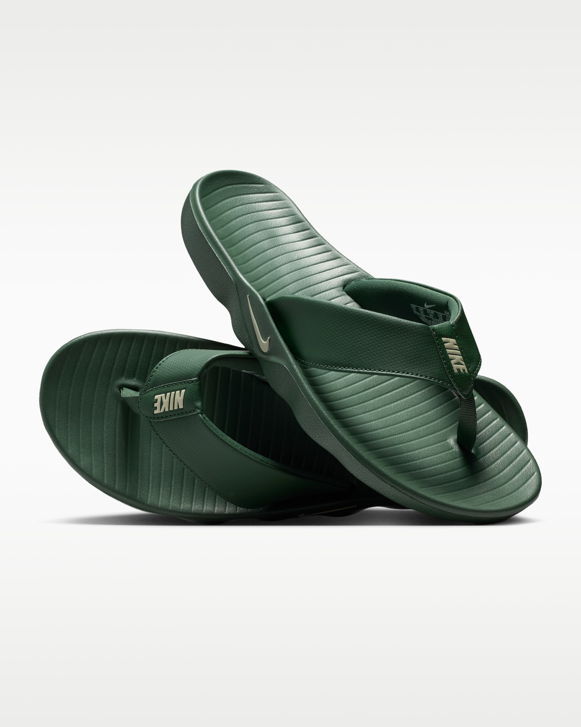 Nike Marina Men's Slides - Fir/Light Khaki
