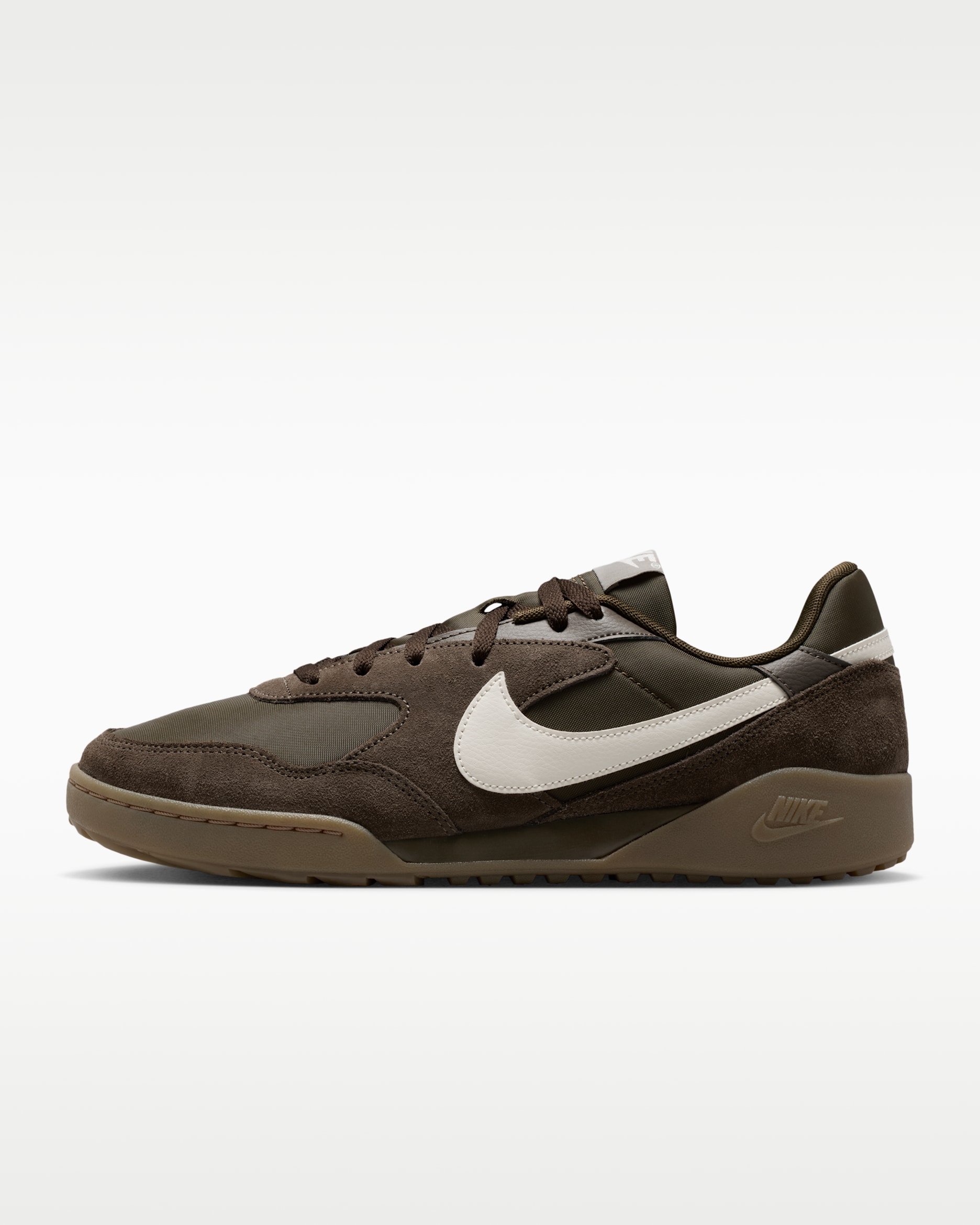 Nike Terra Manta Suede Men's Shoes - Dark Hazel/Gum Dark Brown/Coconut Milk