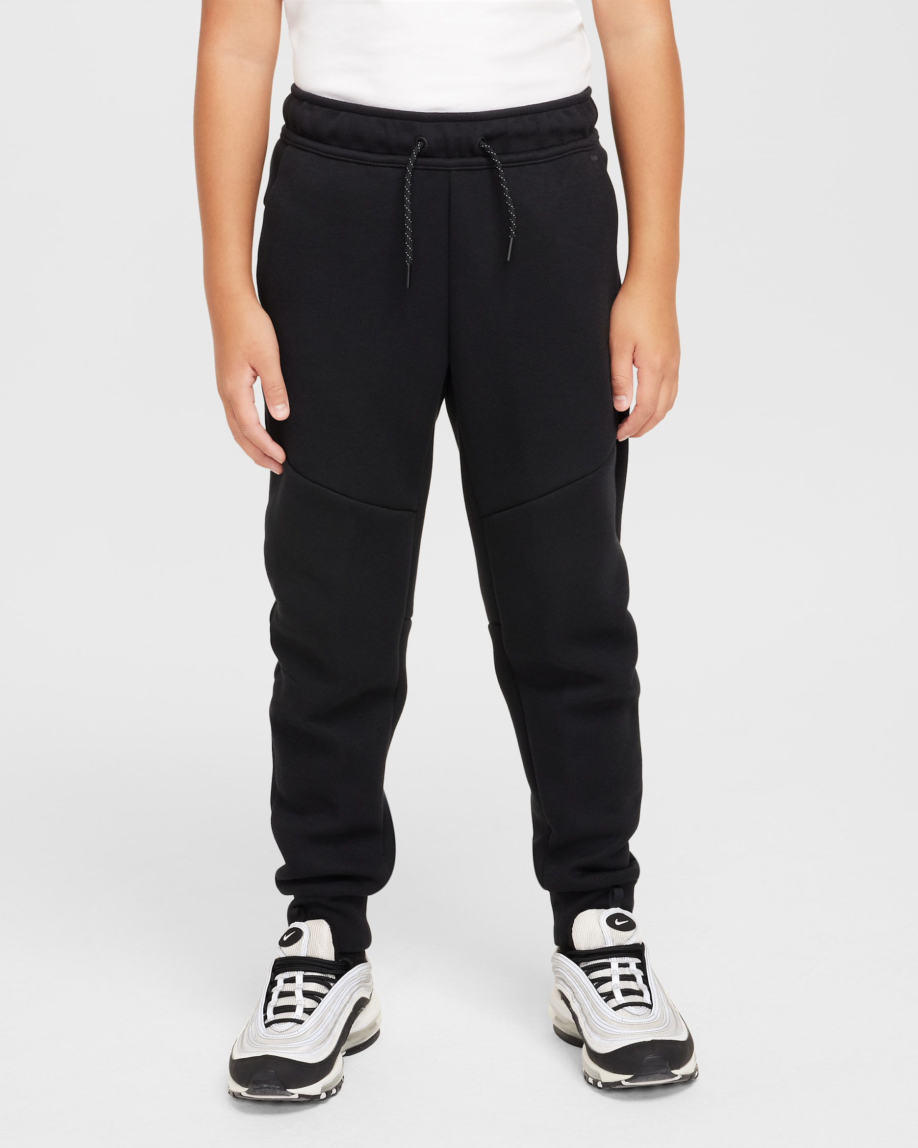 Nike Sportswear Tech Fleece Older Kids' Joggers - Black/Black/Black