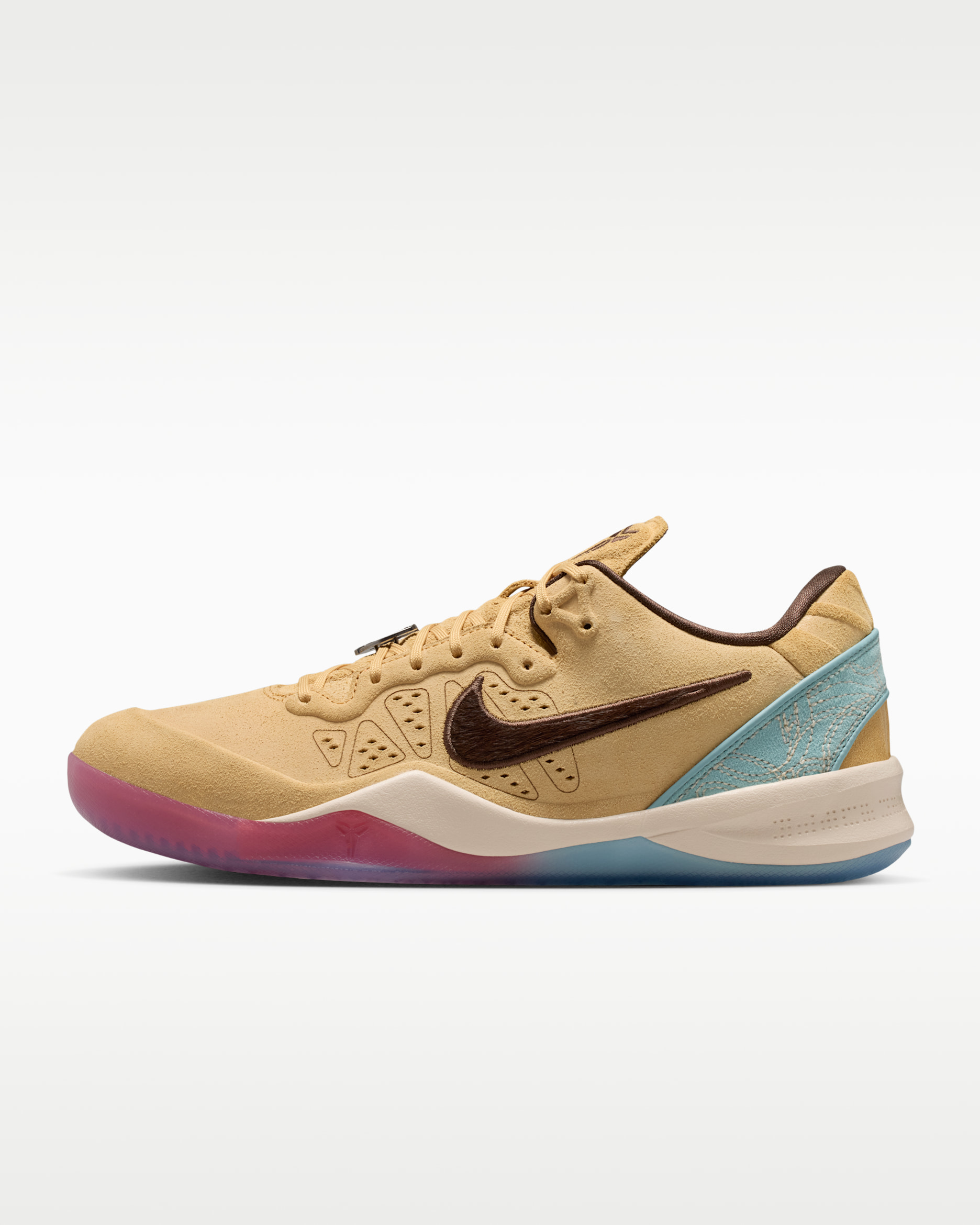Kobe VIII Protro Basketball Shoes - Light Orewood Brown/Summit White/Red Stardust/Baroque Brown