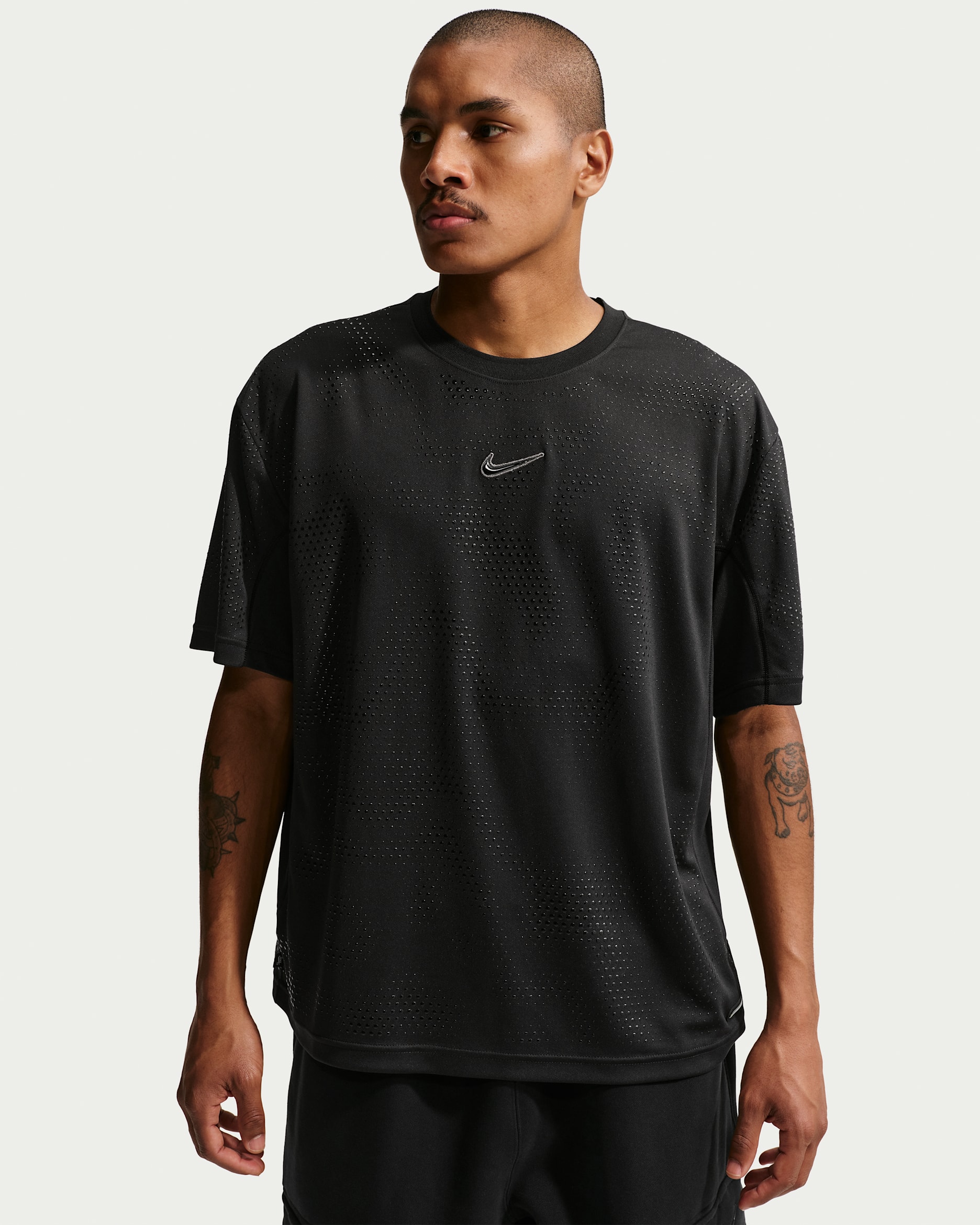 Nike SB Ishod Short-Sleeve Jersey Top - Black