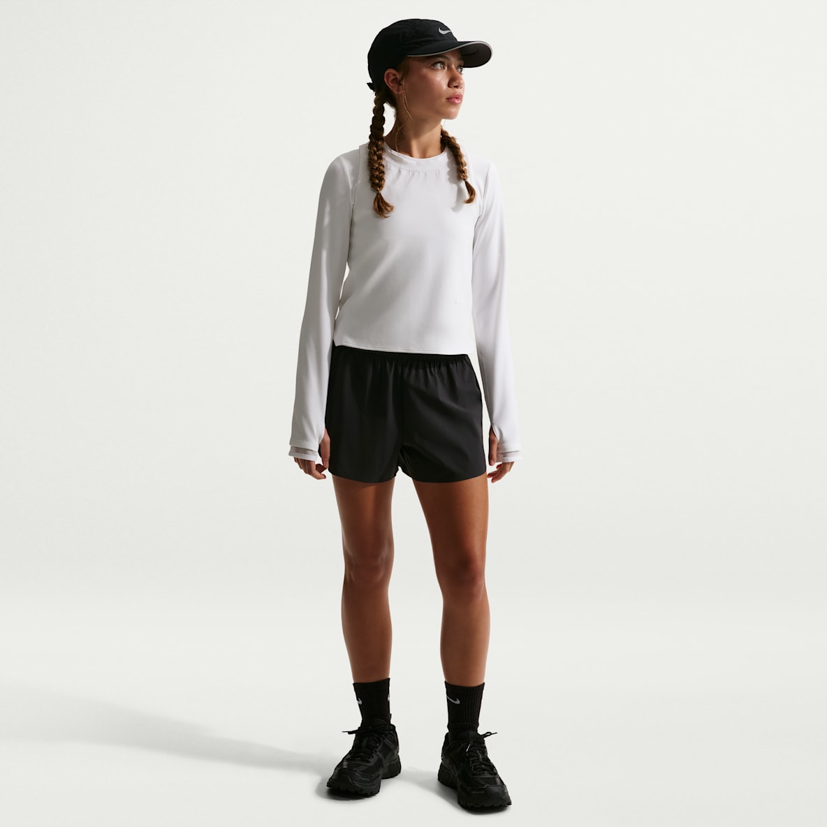 Nike MAVN Girls' Dri-FIT 7.5cm (approx.) Mid-Rise Repel Running Shorts