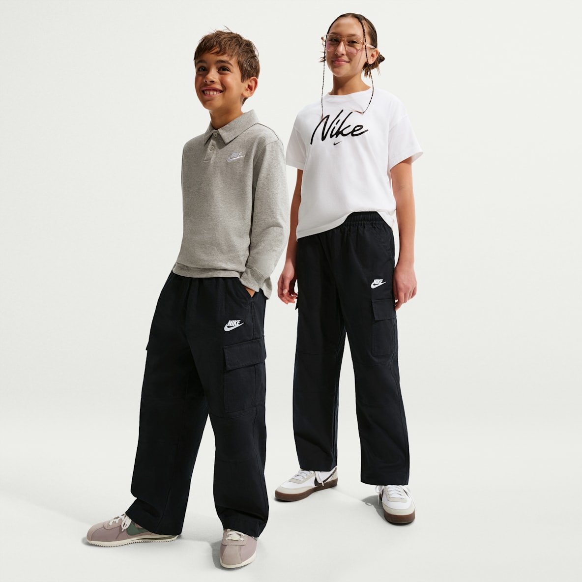 Nike Sportswear Club Big Kids' Woven Cargo Pants