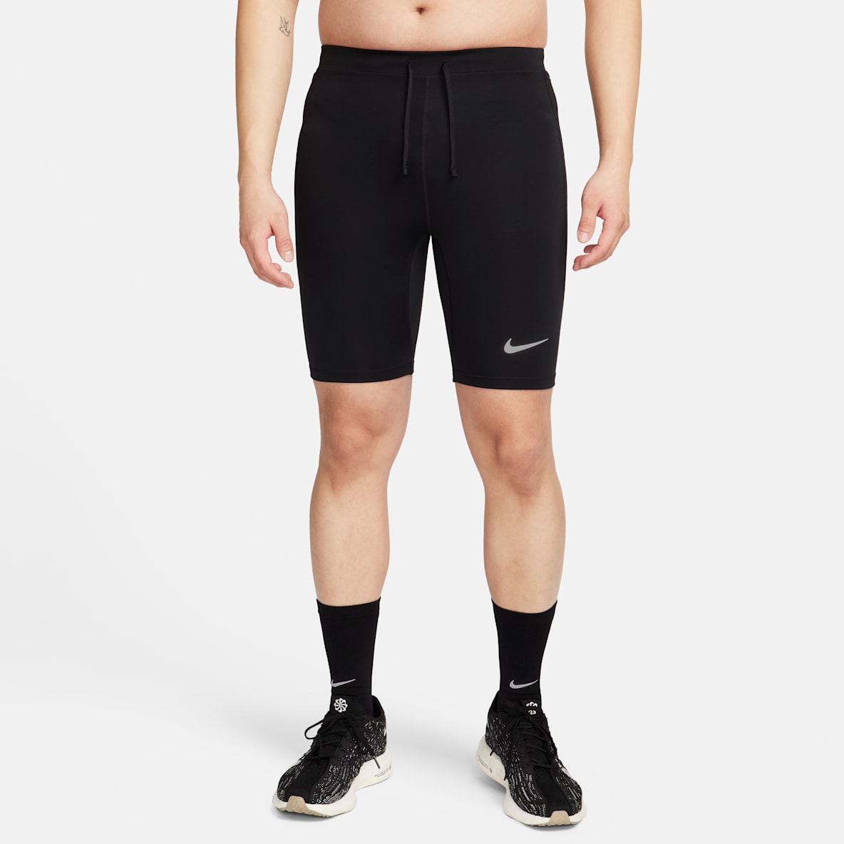 Nike Fast Men's Dri-FIT Brief-Lined Running 1/2-Length Tights