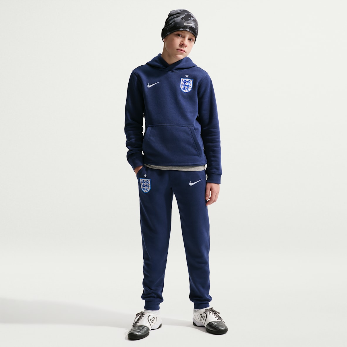 Angleterre Club Fleece Pantalon de jogging Nike Football pour ado (garçon)
