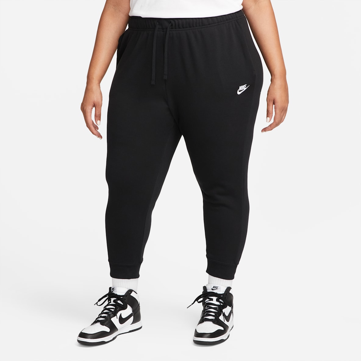 Nike Sportswear Club Fleece Women's Mid-Rise Joggers (Plus Size)