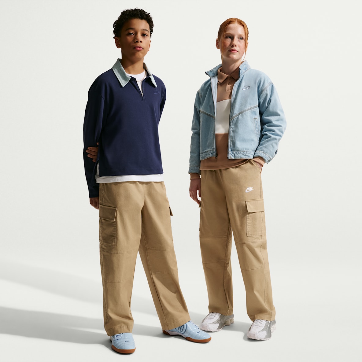 Nike Sportswear Club Big Kids' Woven Cargo Pants