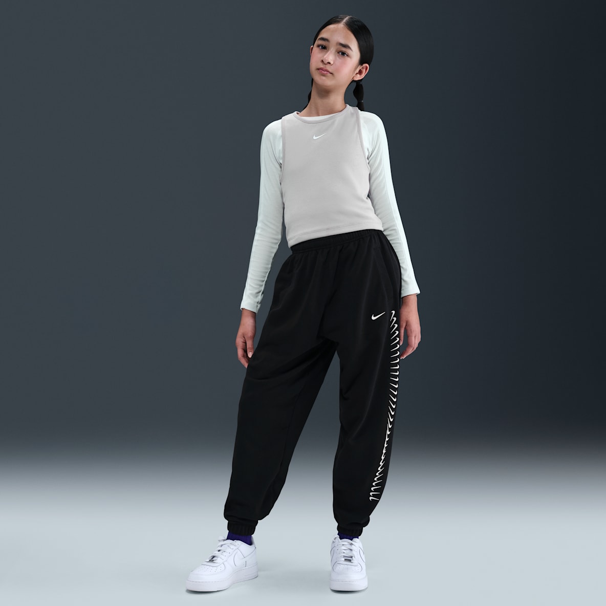 Nike Sportswear Girls' Dri-FIT Fleece Pants